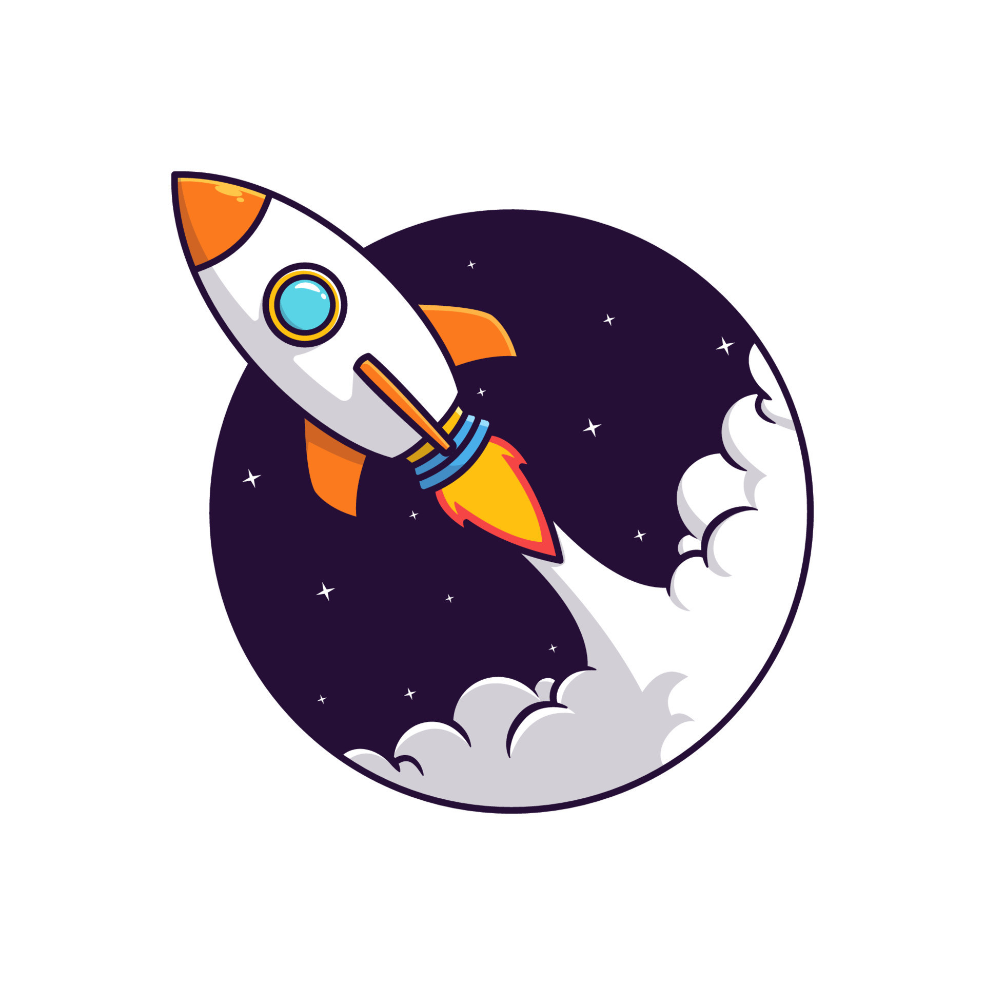 Rocket Vector Illustration New Space Rocket Launch Vector Illustration Vector Art at Vecteezy