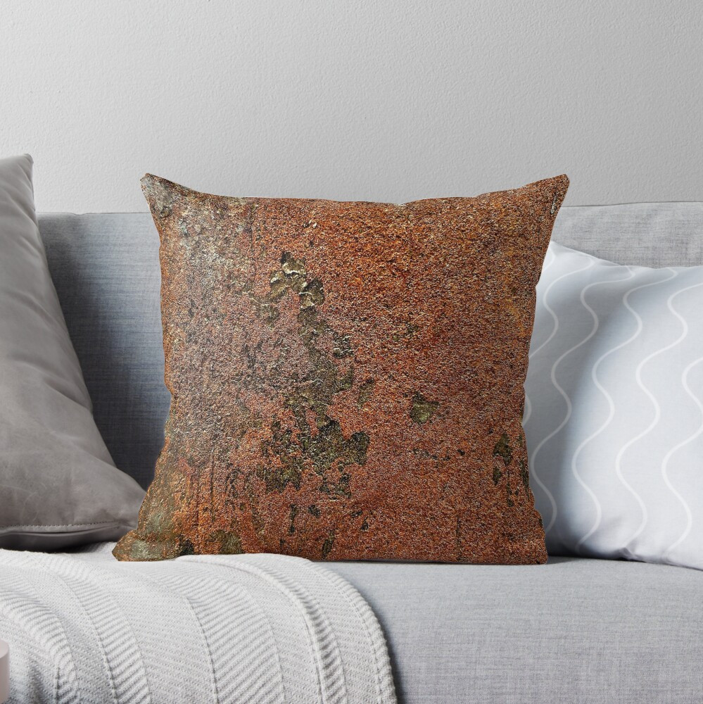 Rust Throw Pillow Fresh &quot;deep Rust&quot; Throw Pillow for Sale by Ralphsamo