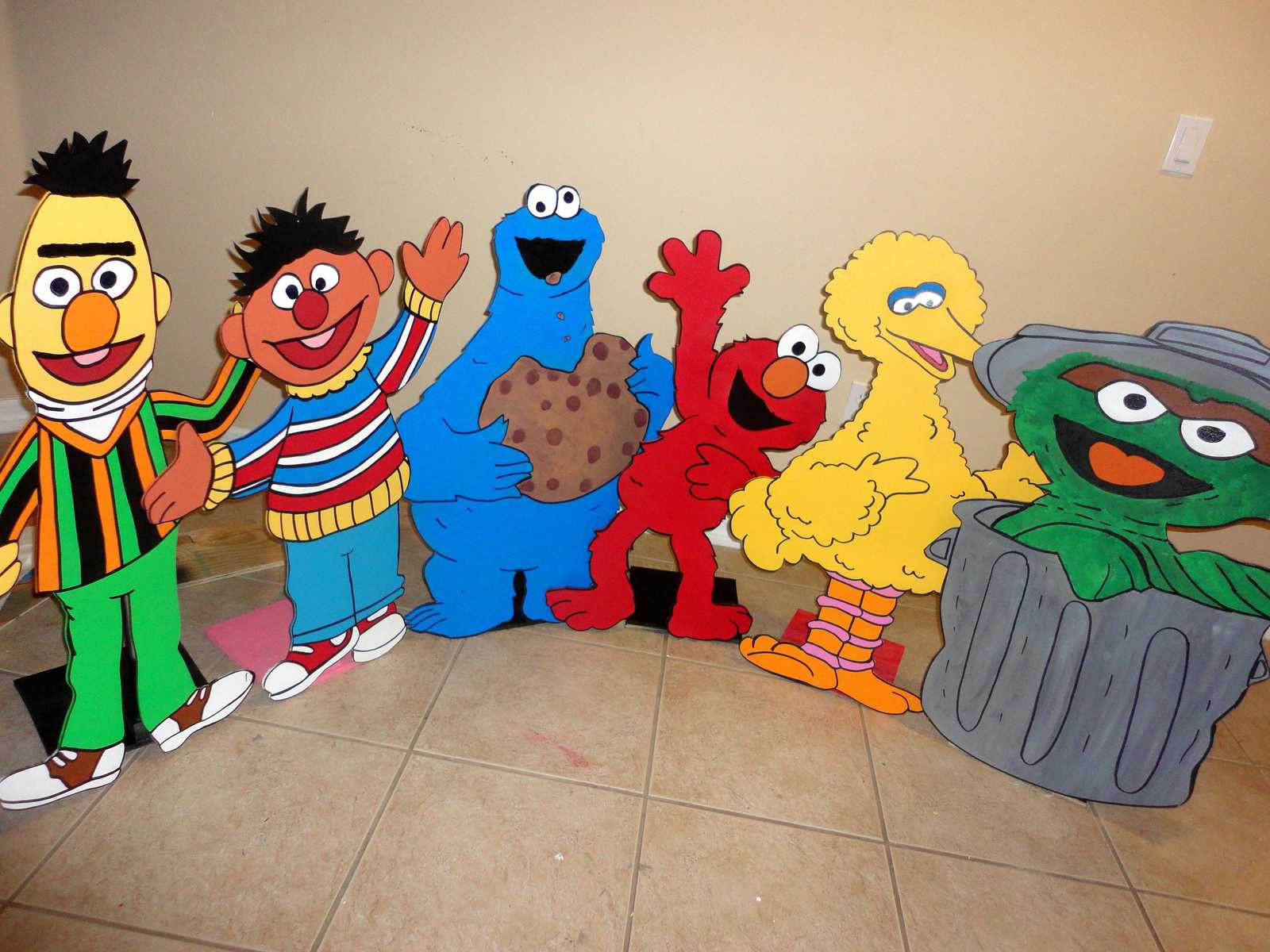 Sesame Street Party Props Inspirational 3 Feet Sesame Street Birthday Party Centerpiece Props E