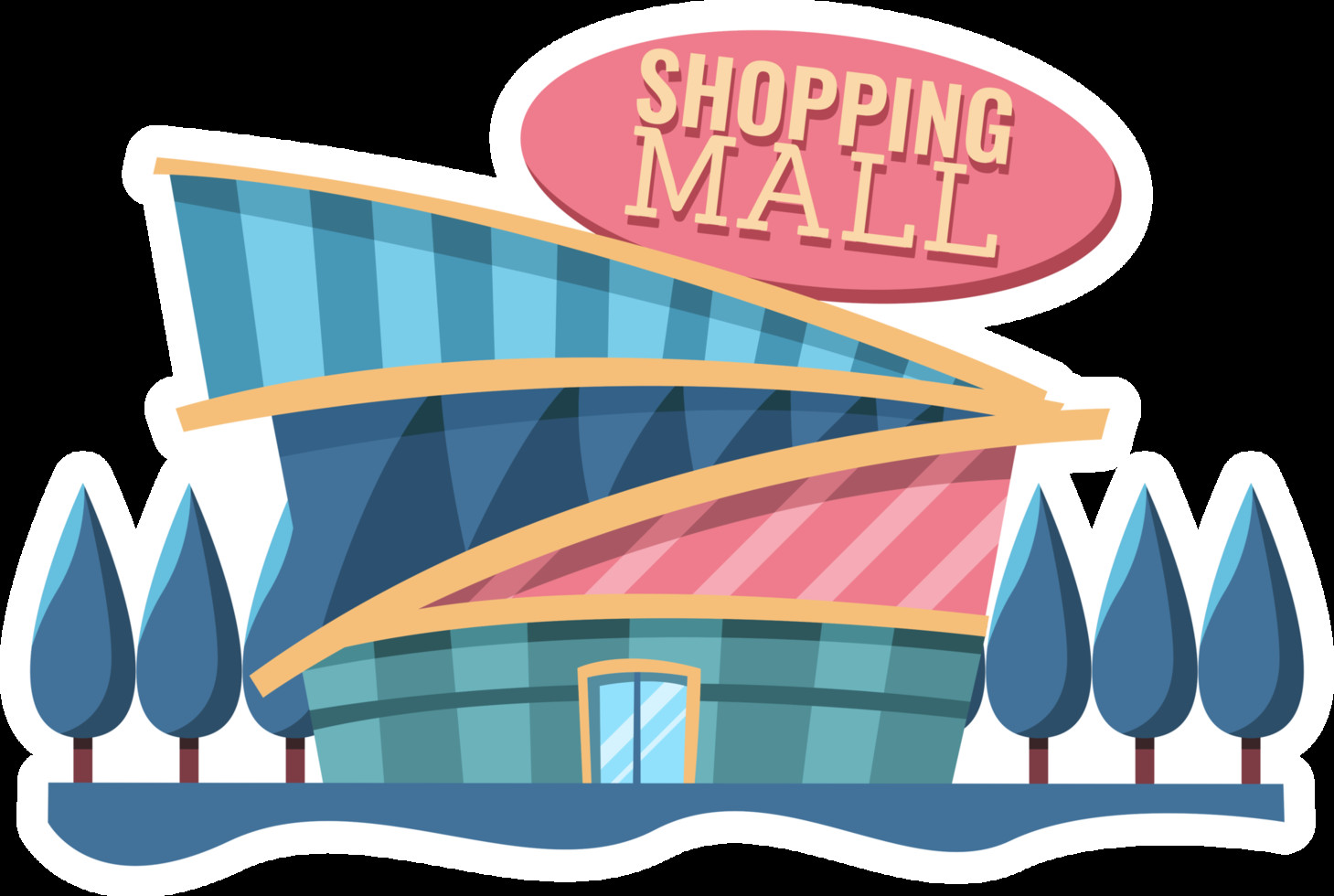 Shopping Mall Clipart Lovely Shopping Mall Png Graphic Clipart Design Png