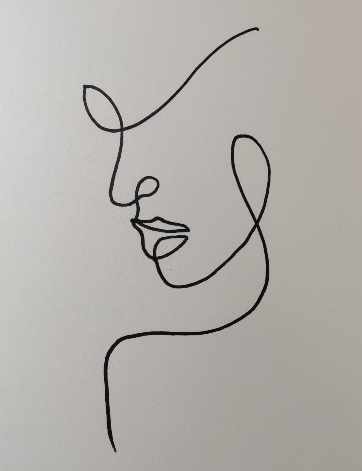 Simple One Line Face Drawing Elegant Learn How to E Line Drawing Face Howlifestyles