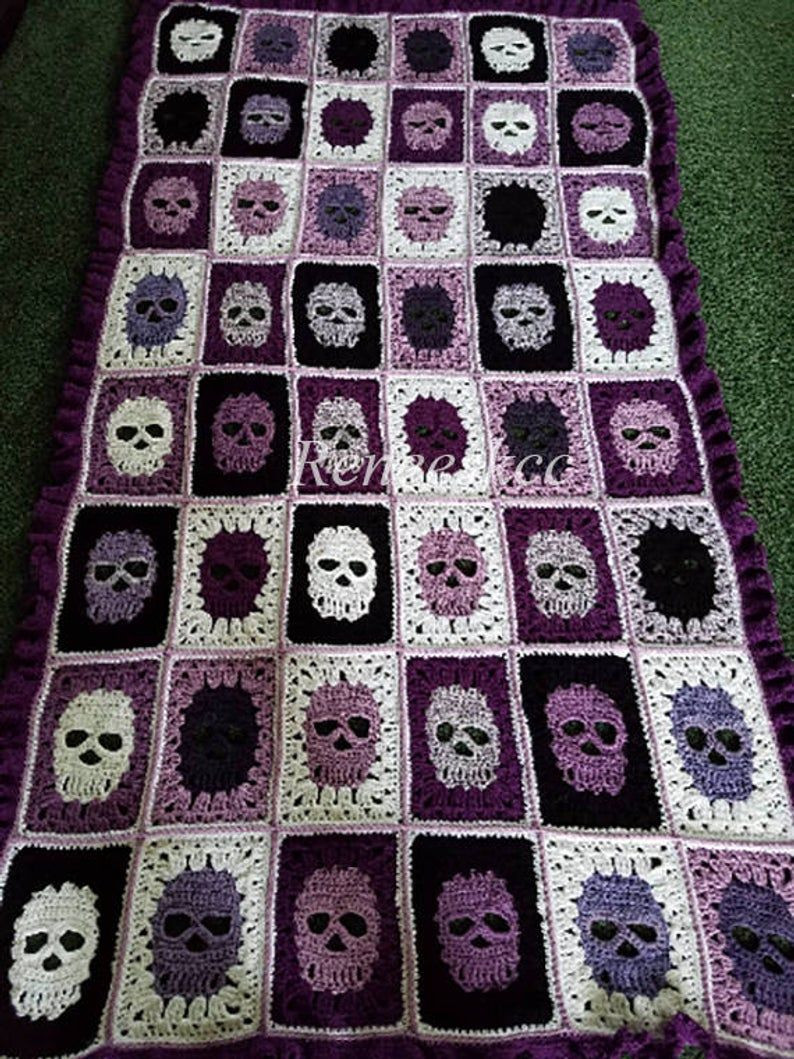 Skull Granny Square Pattern Fresh Skull Granny Square Crochet Free Pattern Nancy Sigala Oct 16 2023