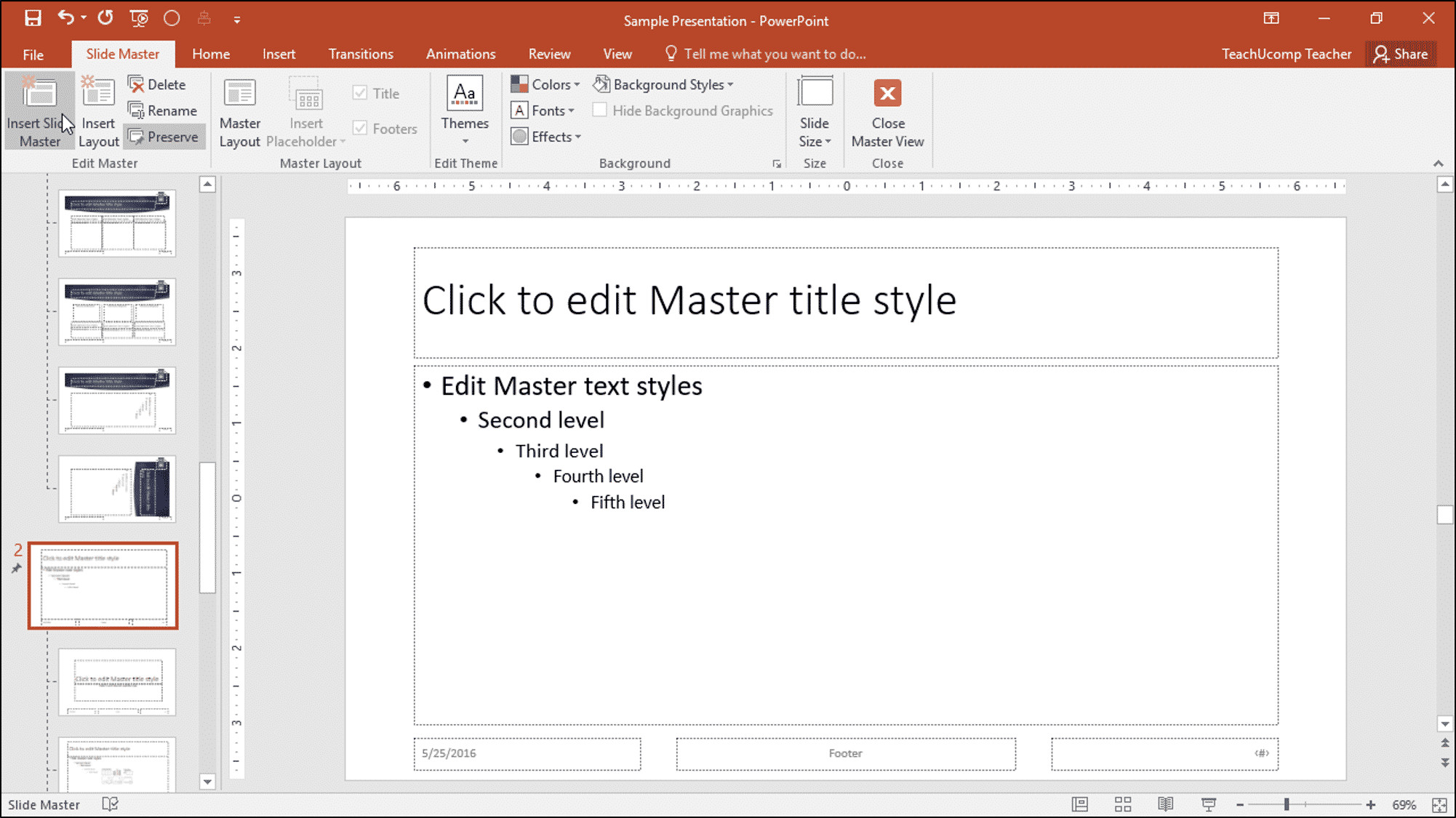 Slide Master Powerpoint Lovely Slide Masters In Powerpoint Instructions Teachu P Inc