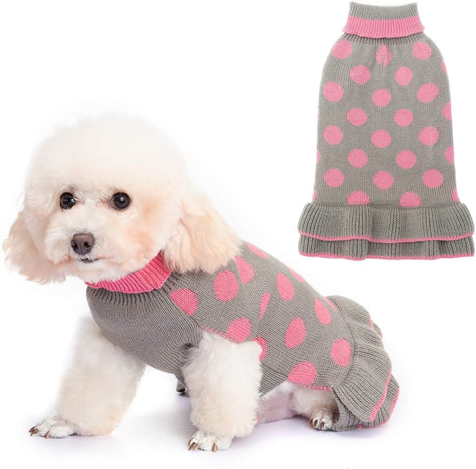 Small Dog Sweaters New Amazon Expawlorer Dog Sweater for Small Dogs Dog Winter Clothes