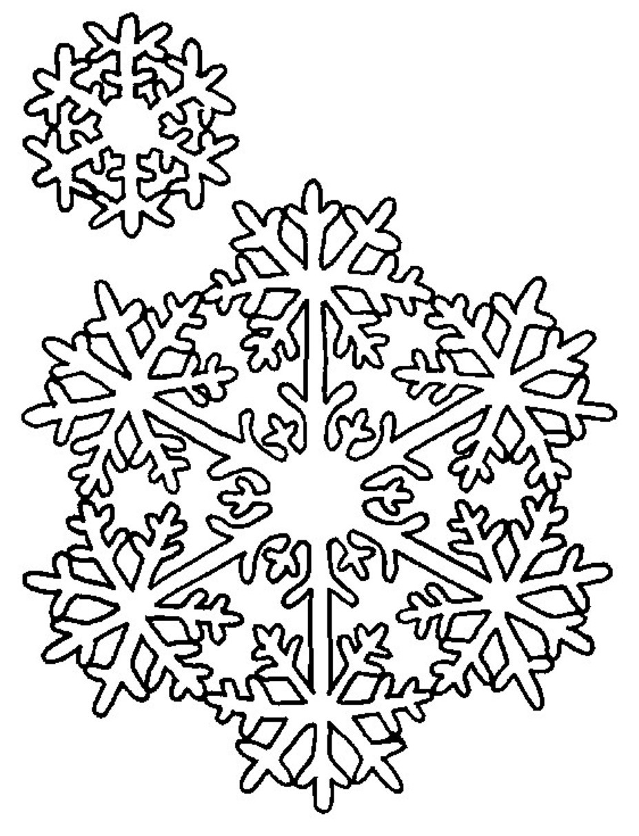 Snowflakes Coloring Pages Elegant Free Printable Snowflake Coloring Pages for Kids