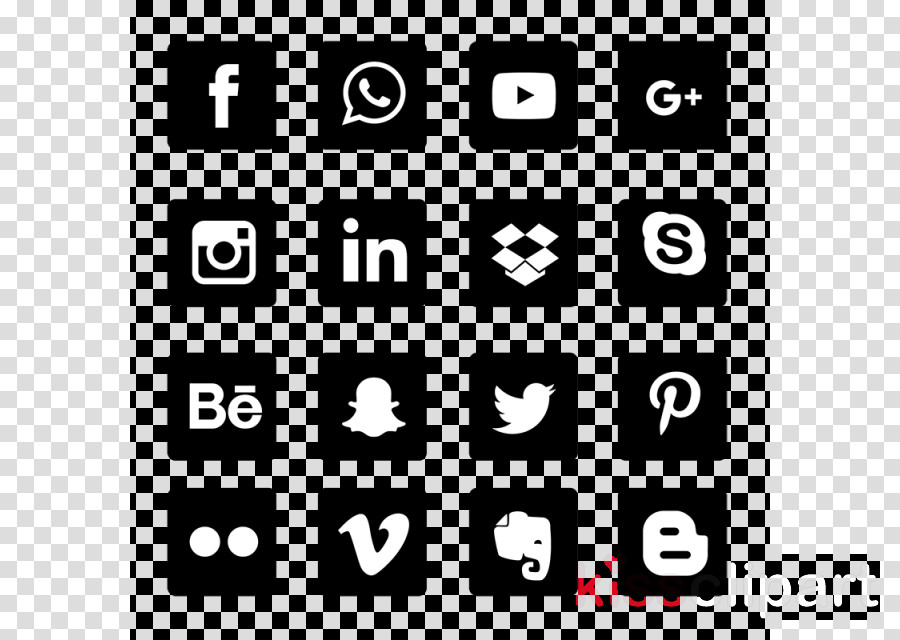 Social Media Icons Png White Best Of White social Media Icon Transparent Background at Vectorified