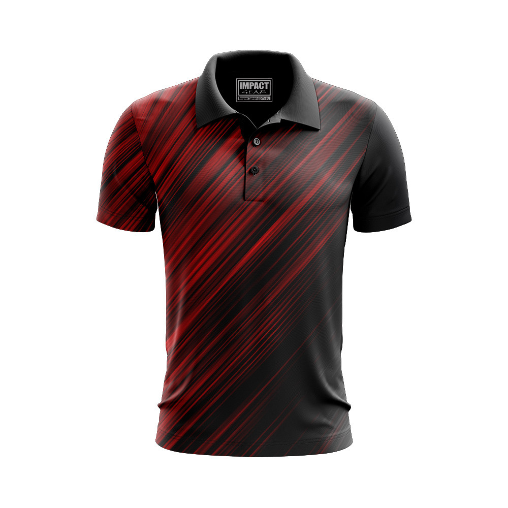 Sublimated Polo Shirts New Impact Gear Dye Sublimated Polo Shirts Custom Made Cool Dry