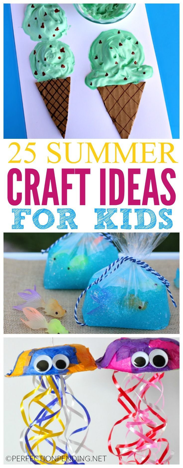 Summer Crafts Pinterest Inspirational these 25 Summer Crafts are Perfect for Keeping Your Bored Kiddos