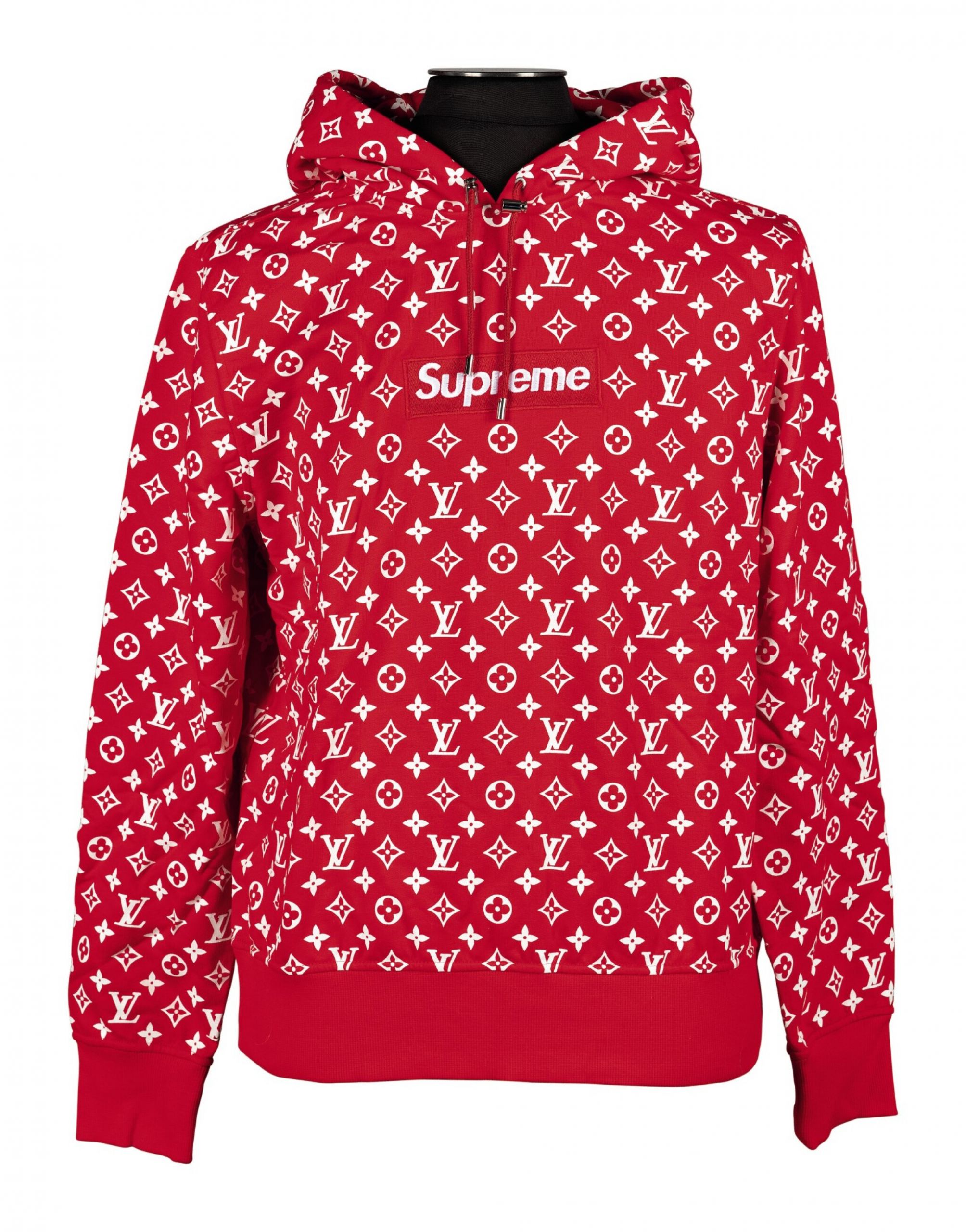 Supreme Louis Vuitton Hoodie Luxury Louis Vuitton X Supreme Box Logo Hoodie 2017 Hip Hop