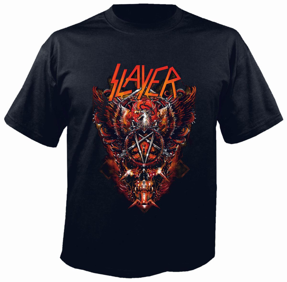 T Shirt Slayer Elegant Slayer Band Black T Shirt – Metal &amp; Rock T Shirts and Accessories