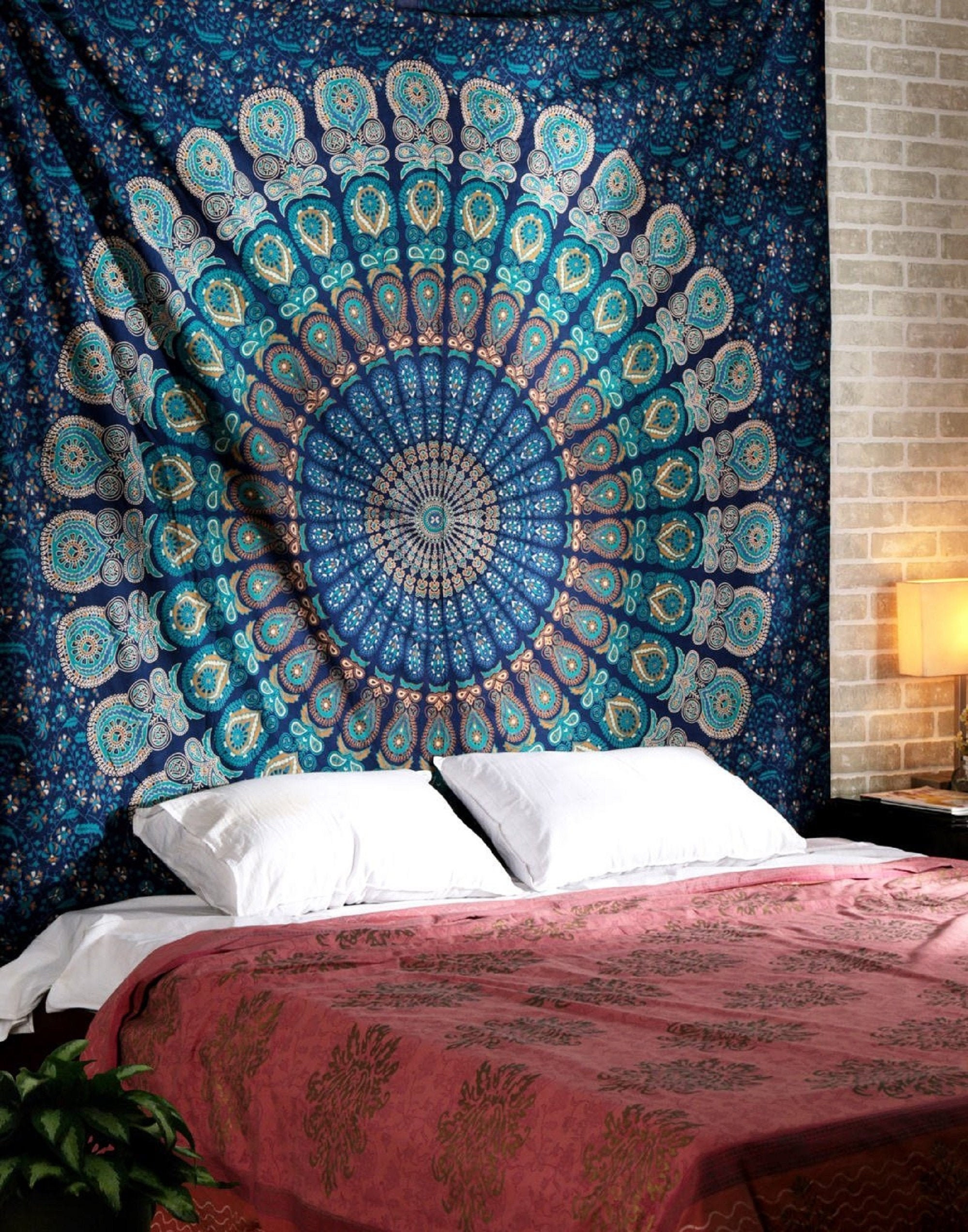 Tapestry Art Wall Inspirational Mandala Tapestry Wall Decor Tapestries Hippie Tapestry Small