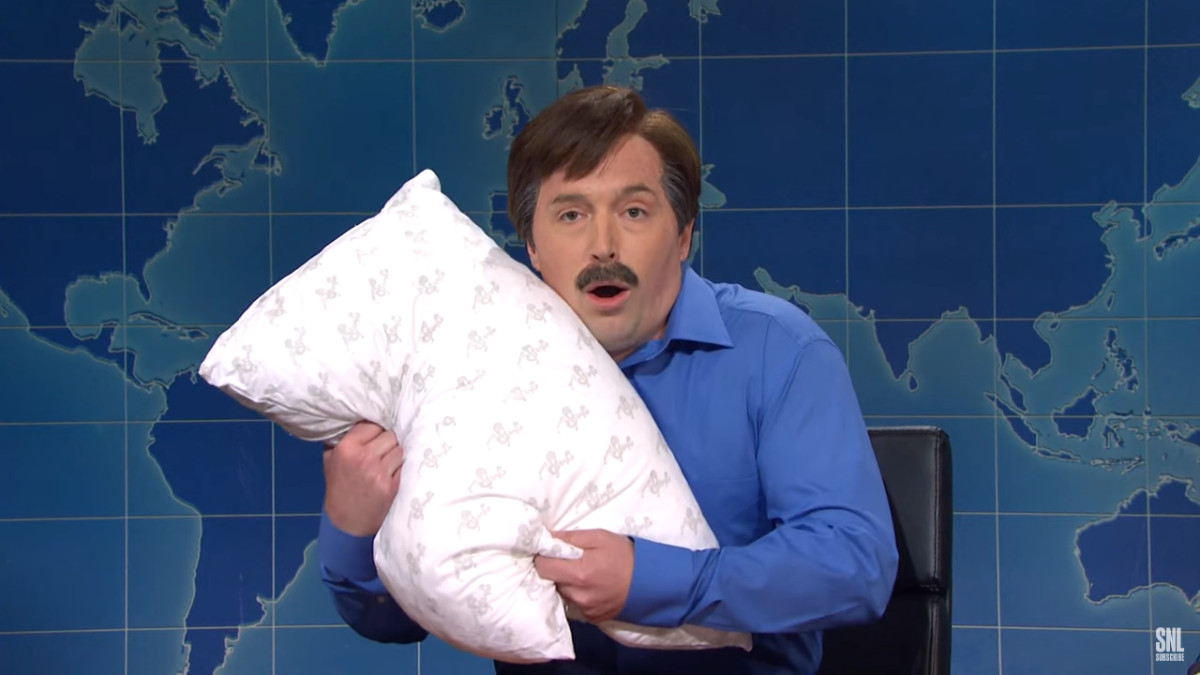 That Pillow Guy Inspirational the Mypillow Guy is Hilariously Incoherent On Snl Weekend Update