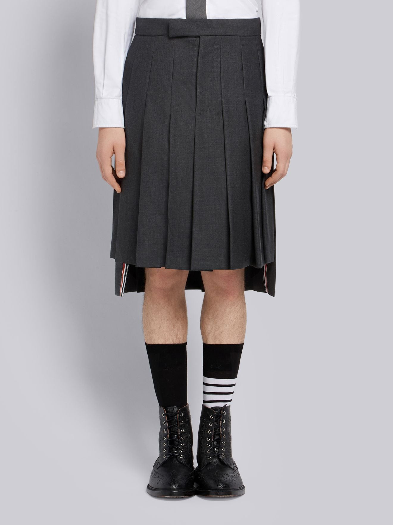 Thom Browne Skirt Luxury Classic Rise Pleated Skirt