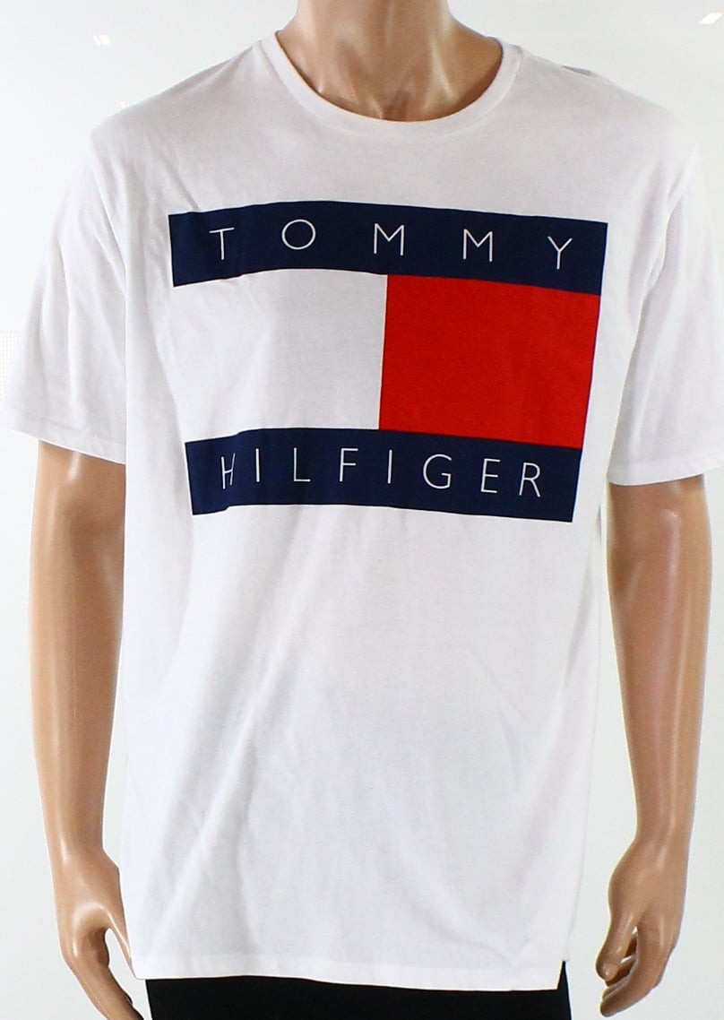 Tommy Hilfiger Tee Luxury tommy Hilfiger tommy Hilfiger New White Mens Size 3xl Old Skool