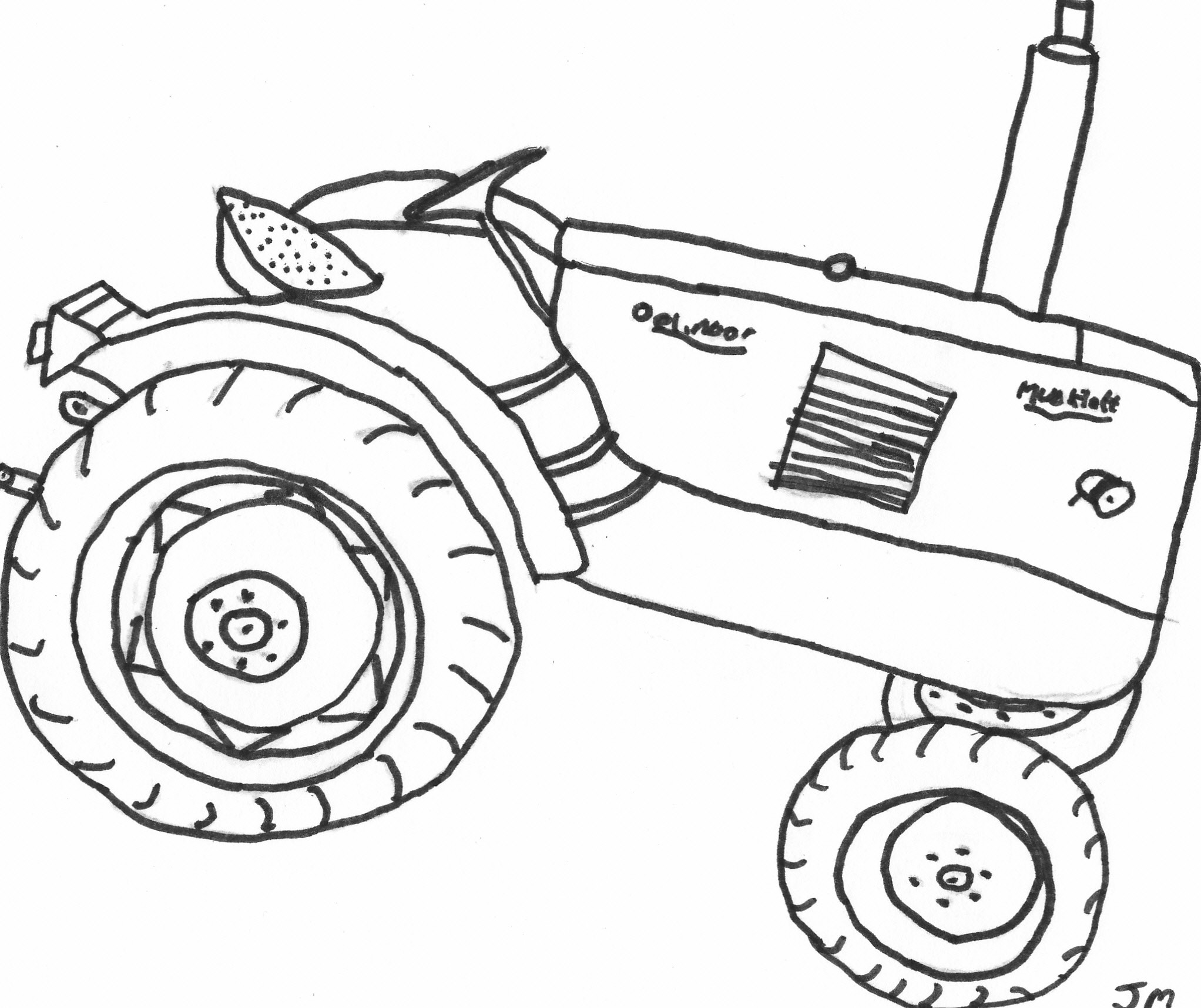 Tractor Pictures to Color New Free Printable Tractor Coloring Pages for Kids