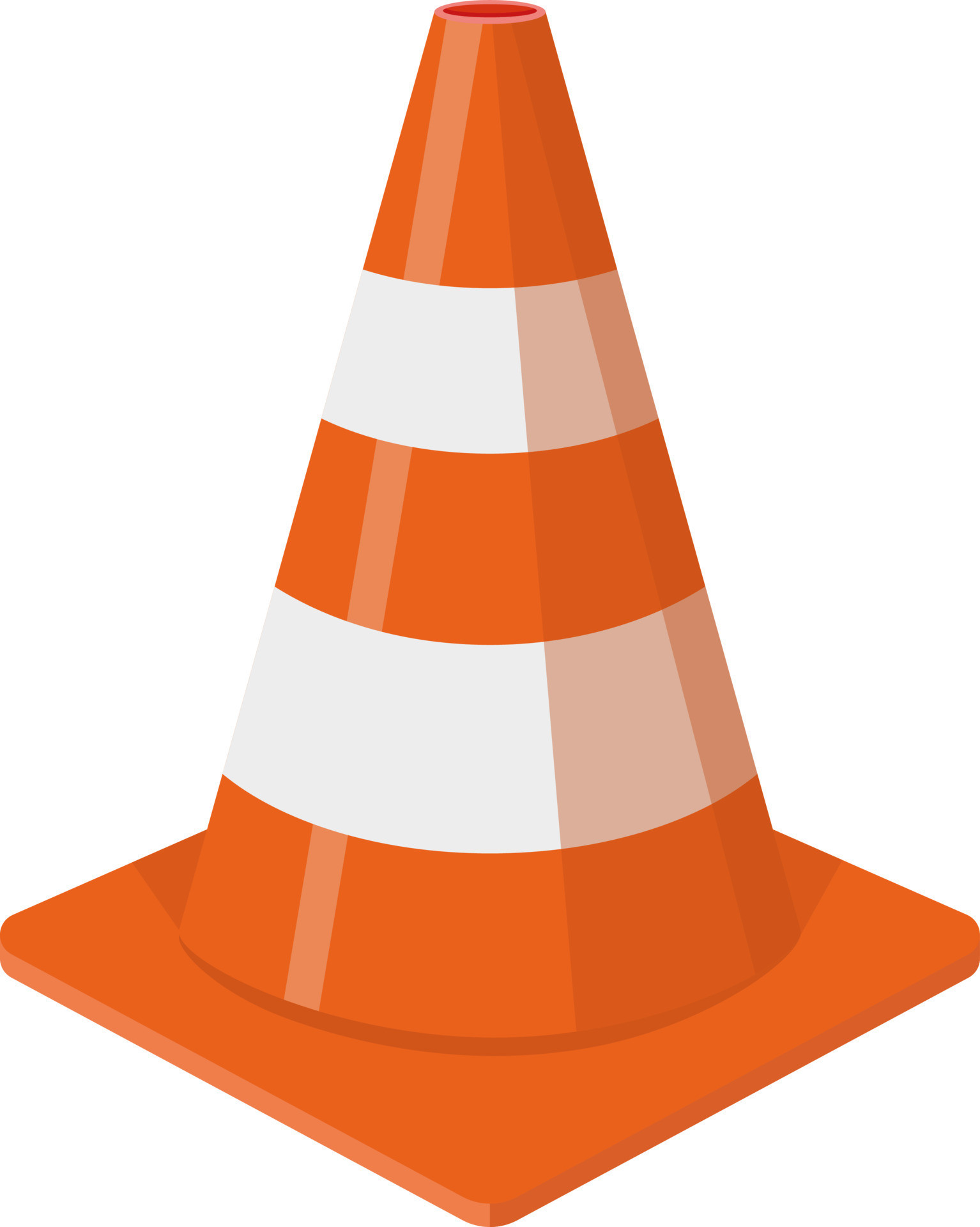 Traffic Cone Clipart Elegant Traffic Cone Vector Illustration Vector Art at Vecteezy