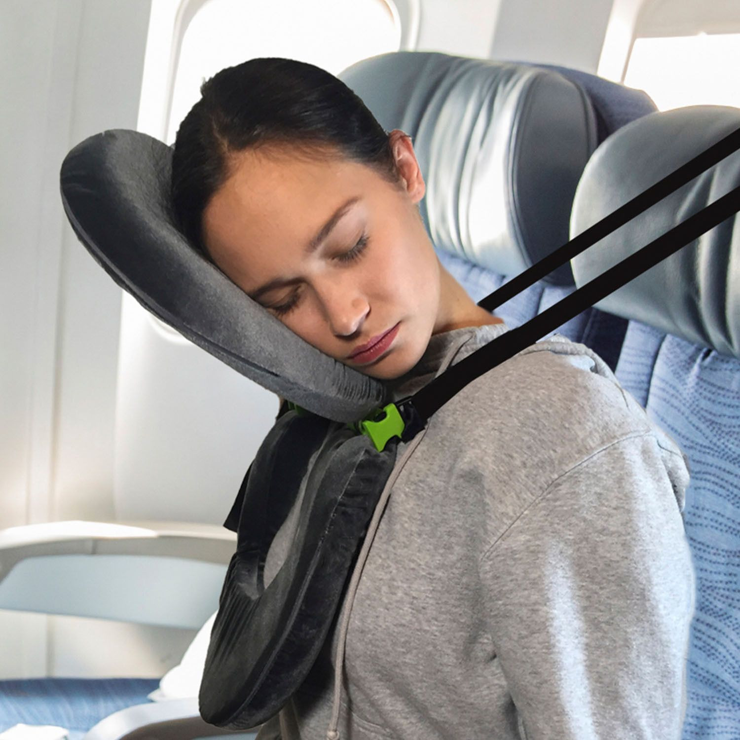 Travel Pillow for Airplane New Deep Sleep Side Mode