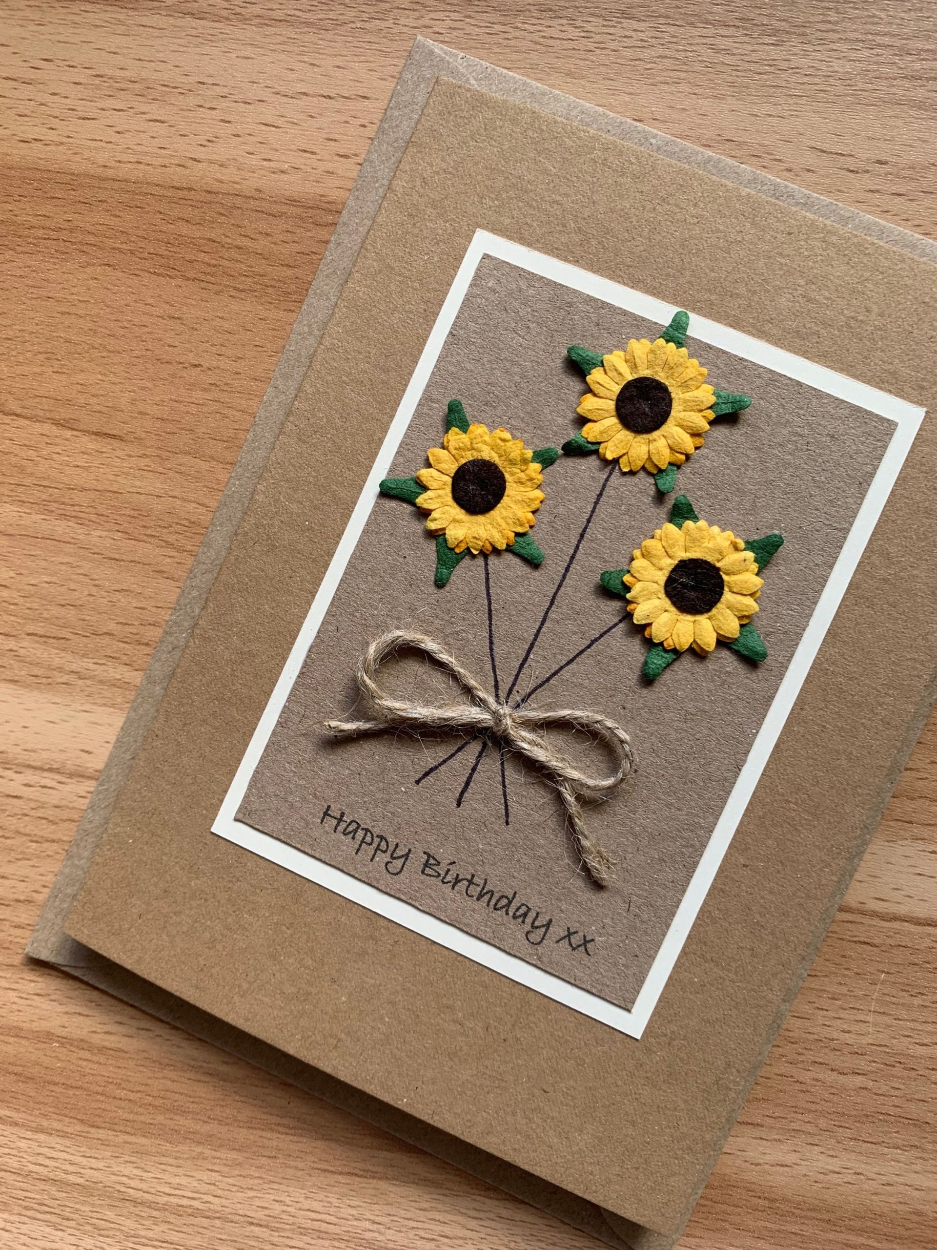 Unique Birthday Cards Handmade Luxury Sunflower Birthday Card Handmade Unique Pretty Happy Birthday