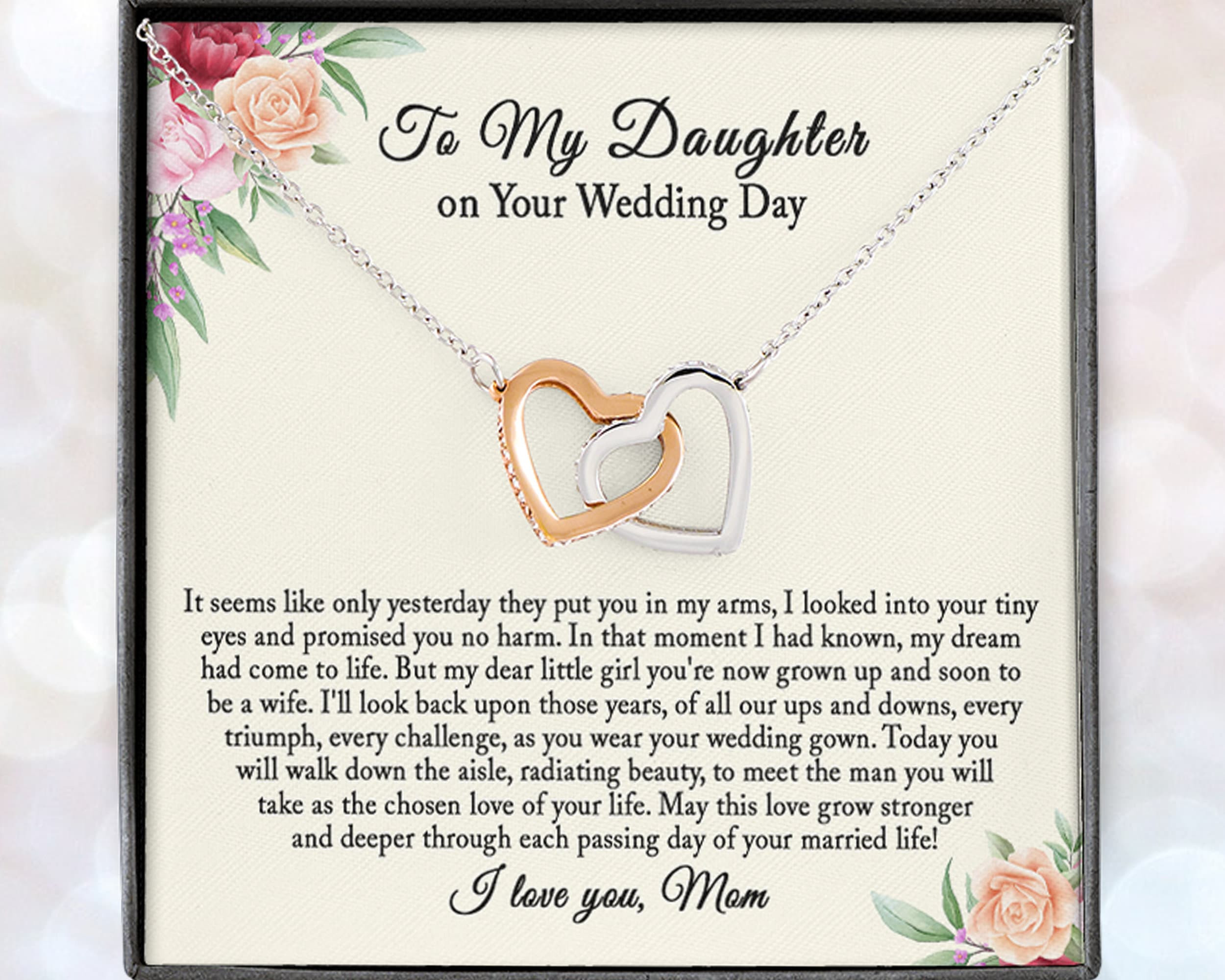 Unique Wedding Gift From Mother to Daughter New Daughter Wedding Gift From Mom Bride Gift From Mom Daughter