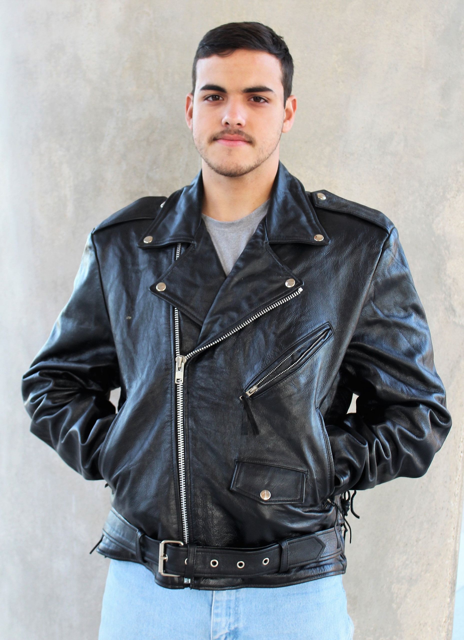 Vintage Leather Jacket Inspirational Vintage Wilsons Leather Biker Jacket Men Open Road