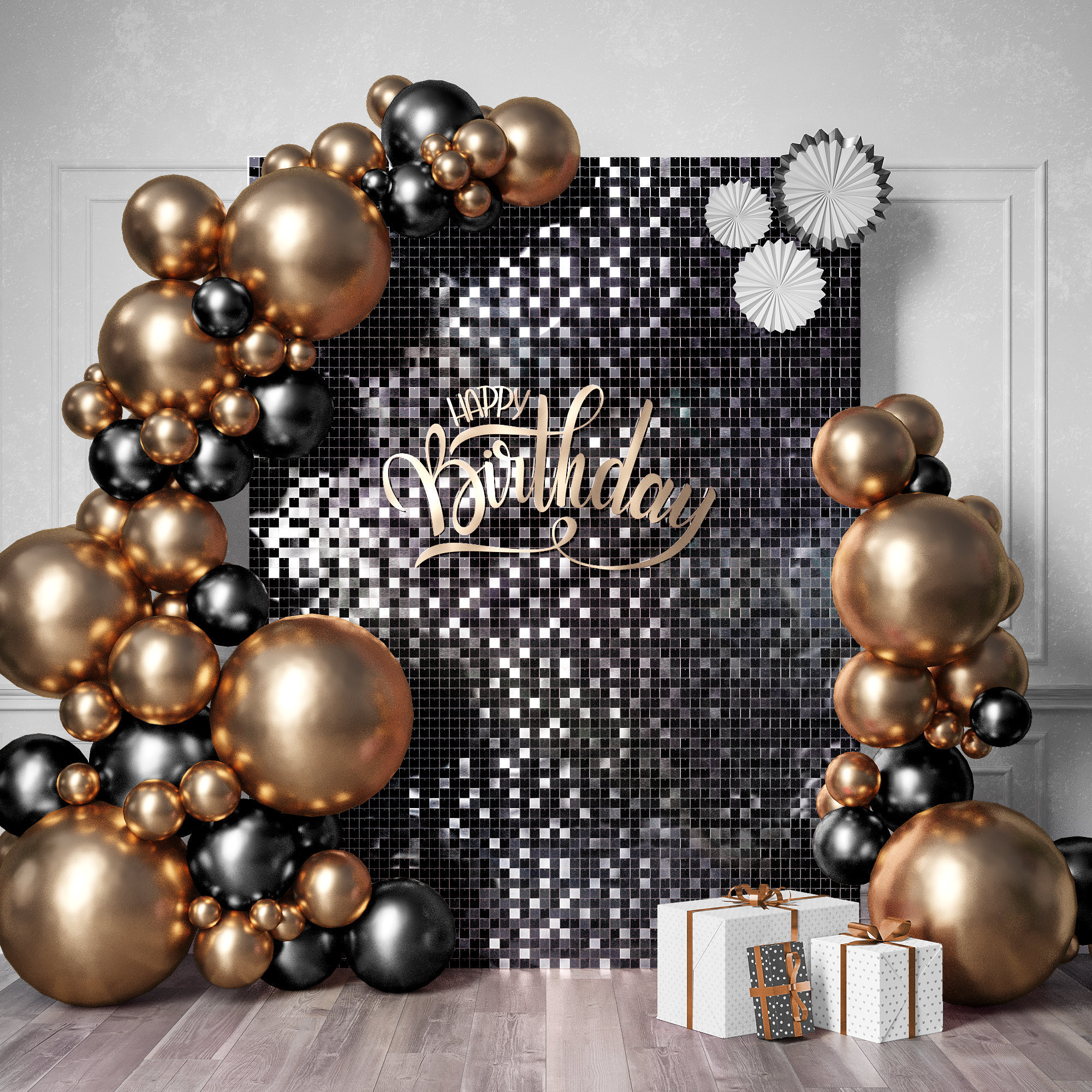 Wall Backdrop for Party New Partypax 24 Sequin Shimmer Wall Backdrop Panels for Party