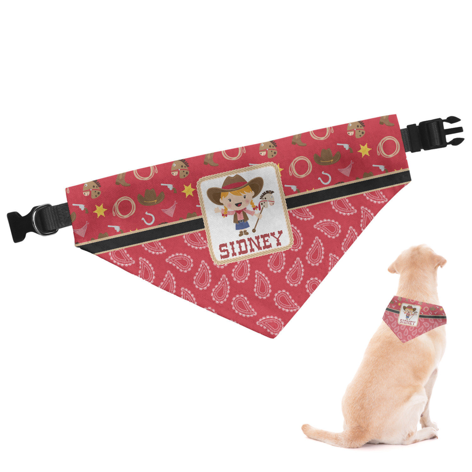 Western Dog Bandana Luxury Red Western Dog Bandana Personalized Youcustomizeit