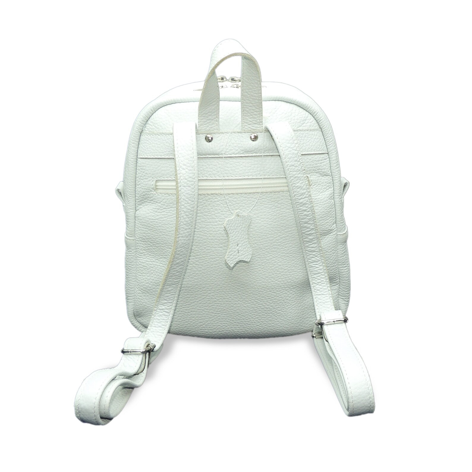 White Backpack Purse Unique White Leather Backpack Small Purse Backpack Women Designer Bag