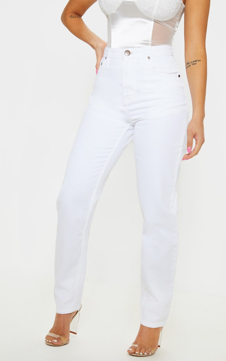 White Straight Leg Jeans Elegant Petite White Straight Leg Jeans Petite