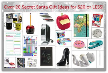 $20 Secret Santa Gifts Inspirational Over 20 Secret Santa Gift Ideas for $20 or Less