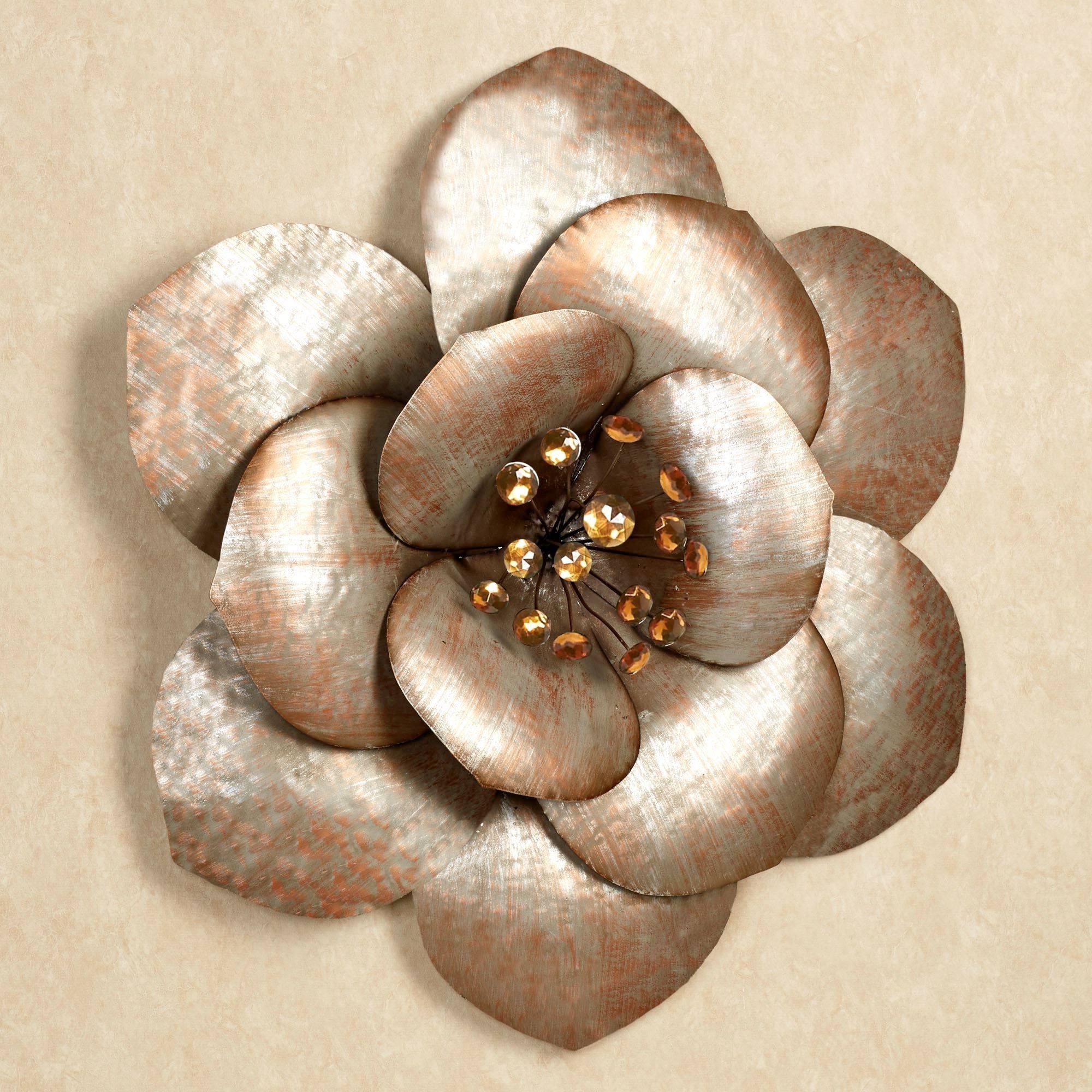 3d Metal Flower Wall Decor Best Of Best 20 Of Metal Flowers Wall Art