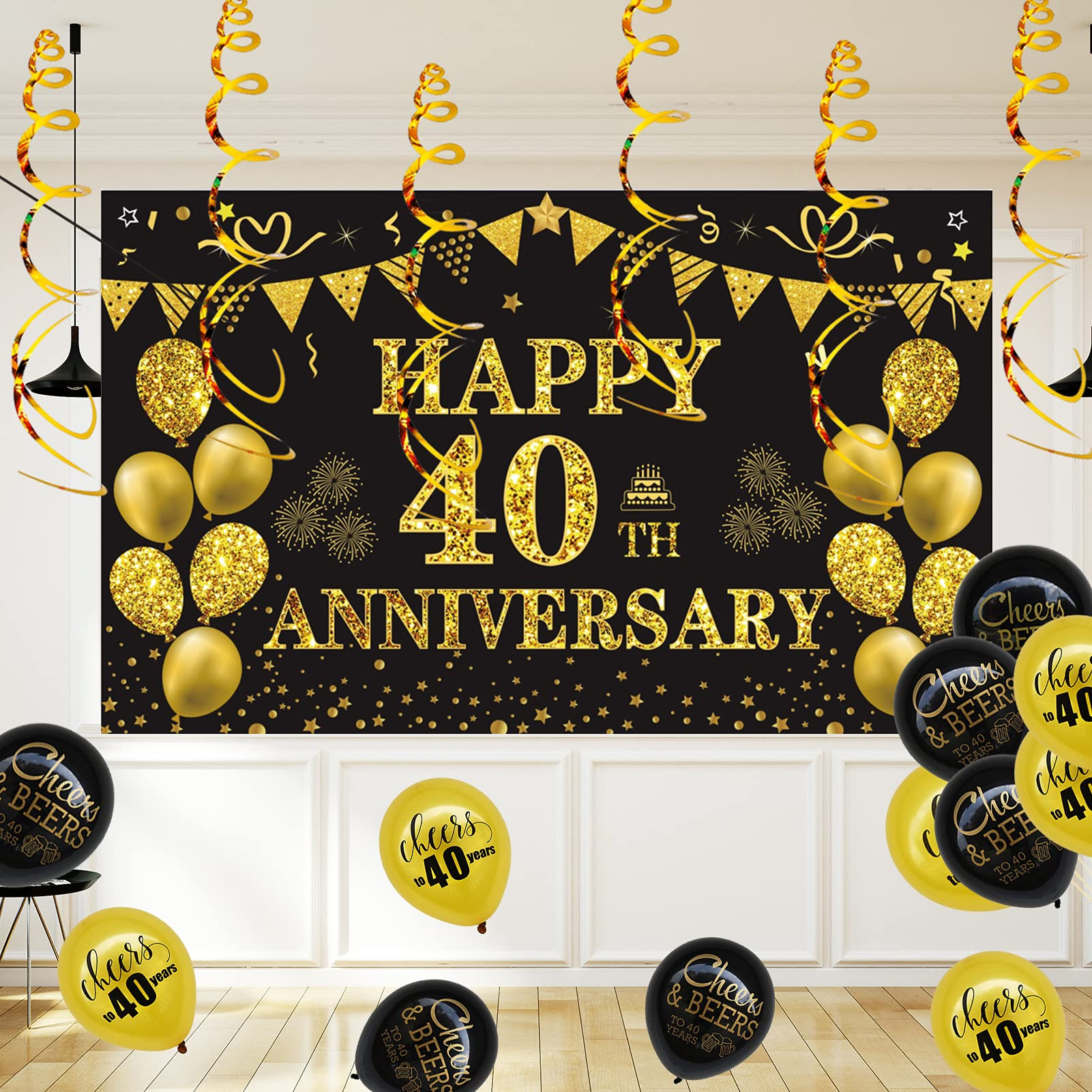 40th Anniversary Decorations Elegant Celebrate Your Love 40th Anniversary Decorations with these Beautiful Ideas