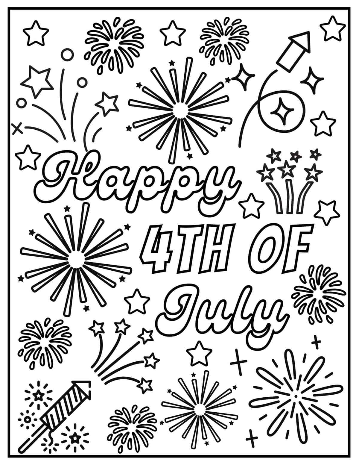 4th Of July Coloring Pages Free to Print Unique 20 Free 4th Of July Coloring Pages Prudent Penny Pincher