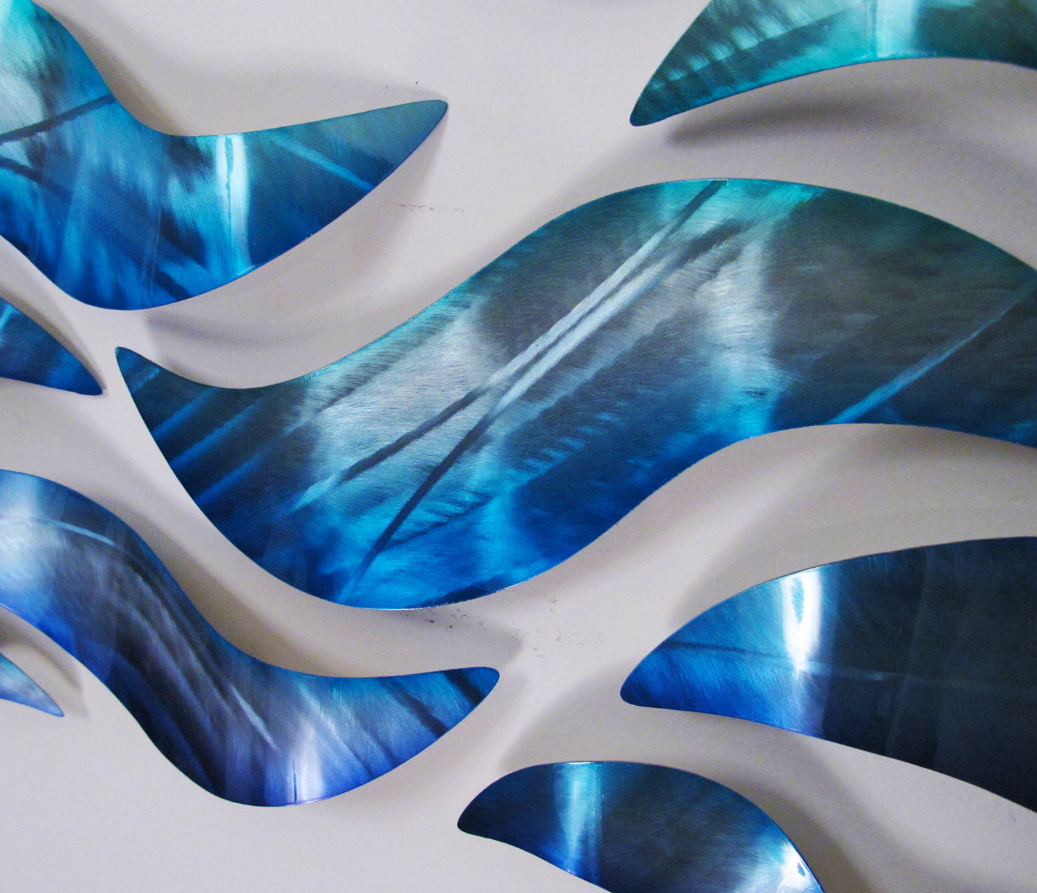 Abstract Metal Wall Art Best Of &quot;cascade&quot; 68&quot;x24&quot; Modern Abstract Metal Wall Art Sculpture Blue