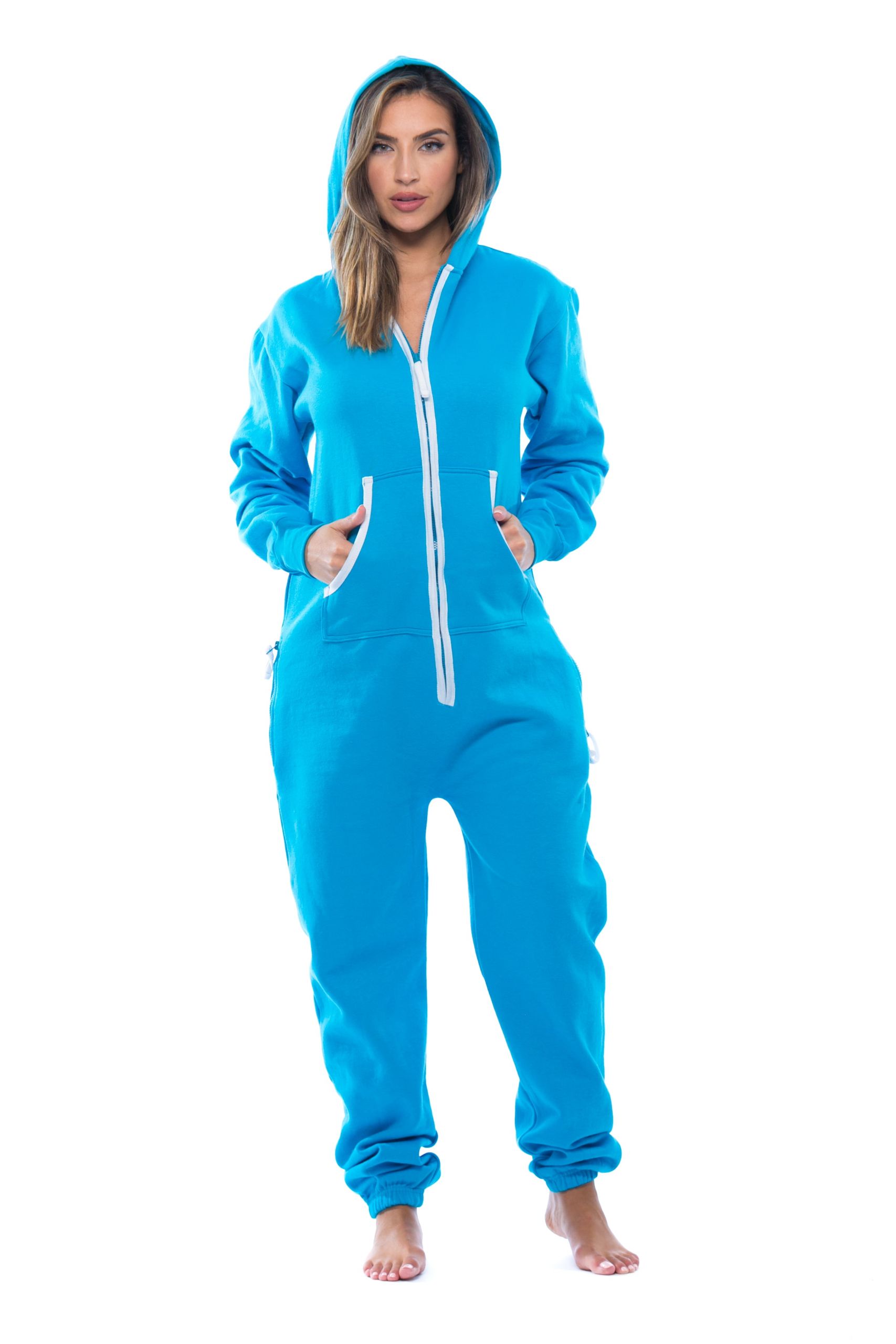 Adult Onesie Women Elegant 6456 Blk L Followme Adult Esie with Patches Pajamas Jumpsuit