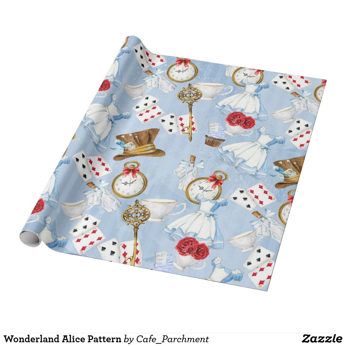 Alice In Wonderland Wrapping Paper Elegant Alice In Wonderland Wrapping Paper