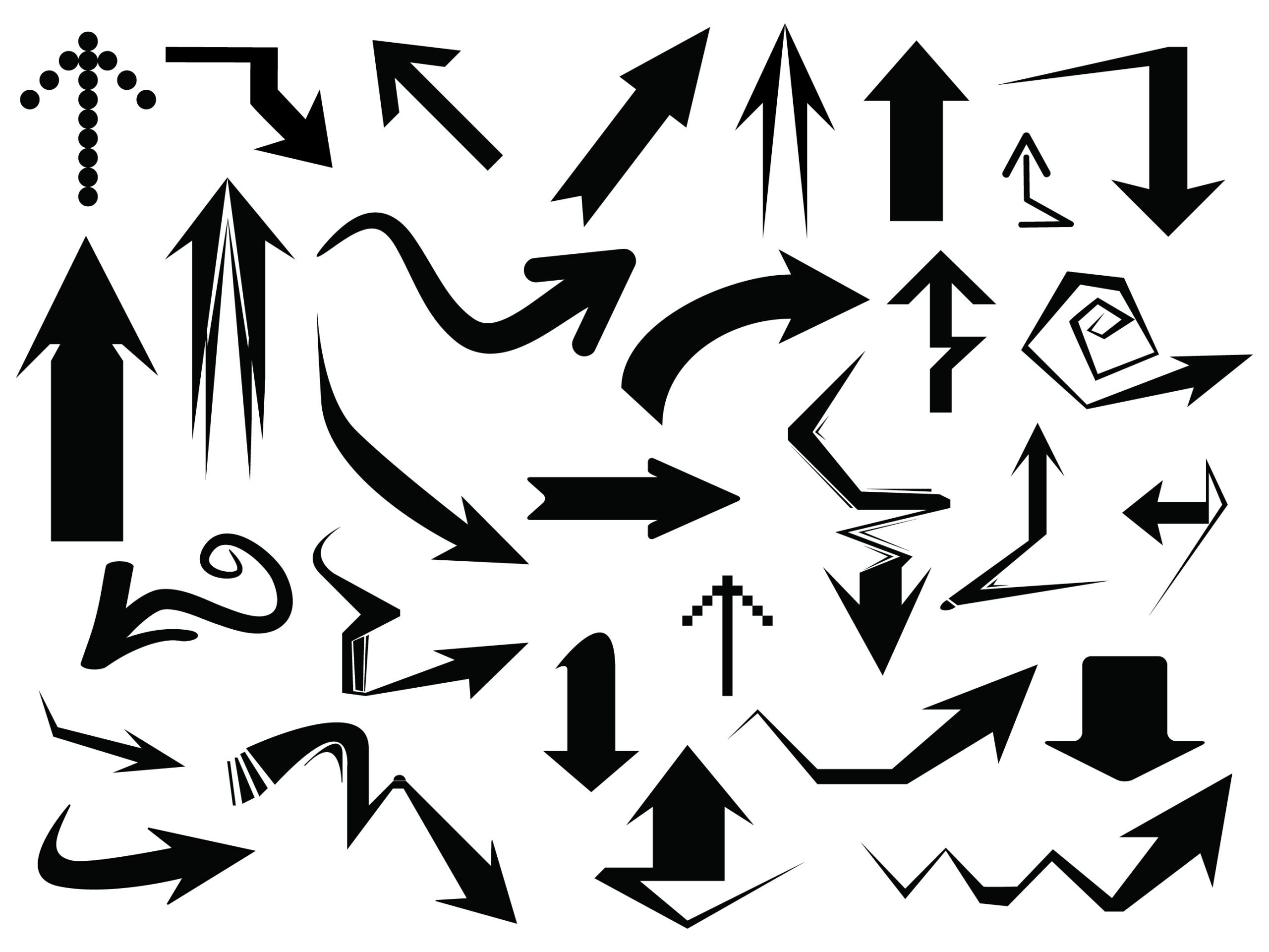 Arrow Graphic Vector New Arrow Vector Pack Vector Art at Vecteezy