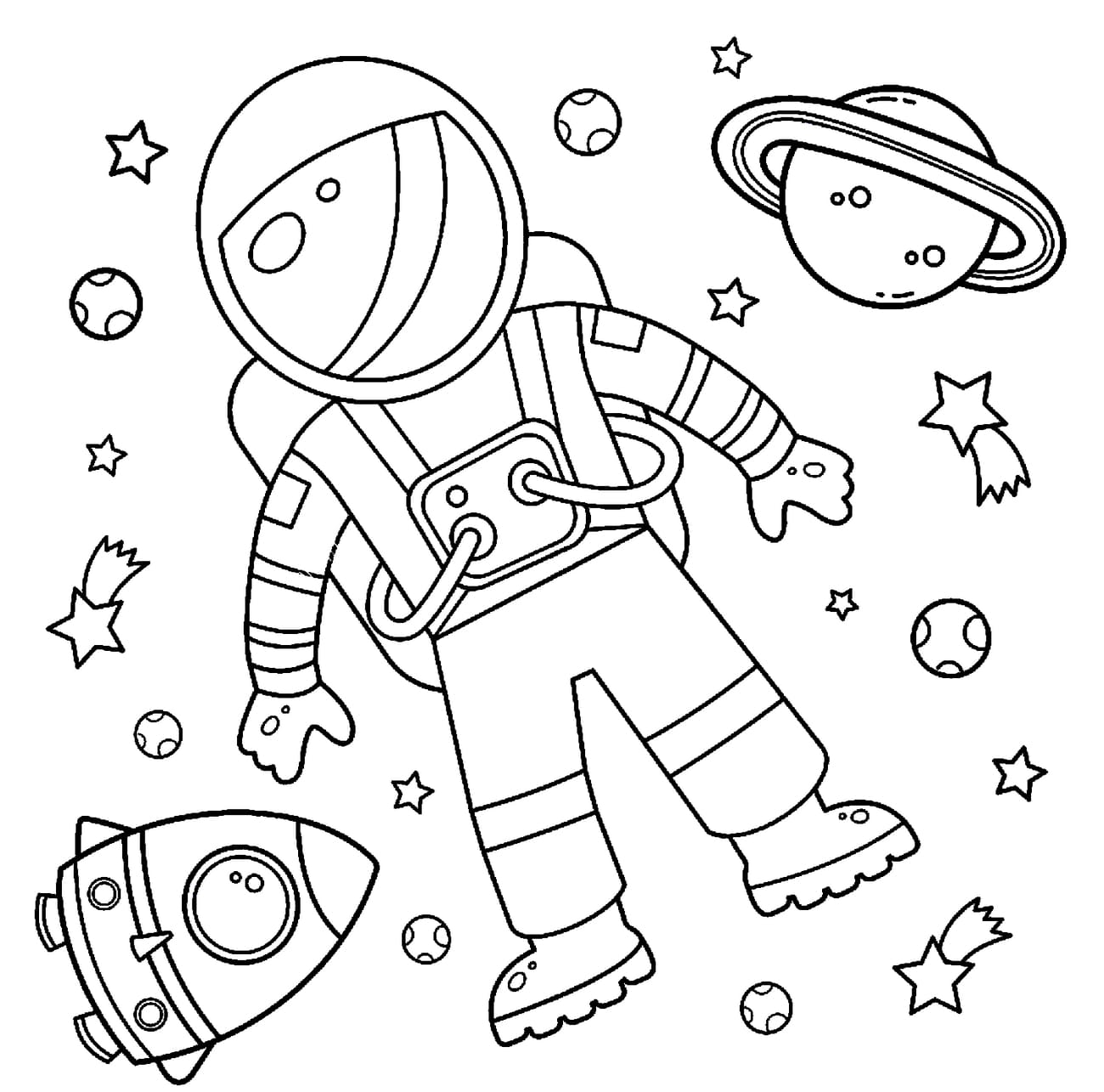 Astronaut Coloring Sheet Luxury astronaut Coloring Pages 100 Coloring Pages for Kids