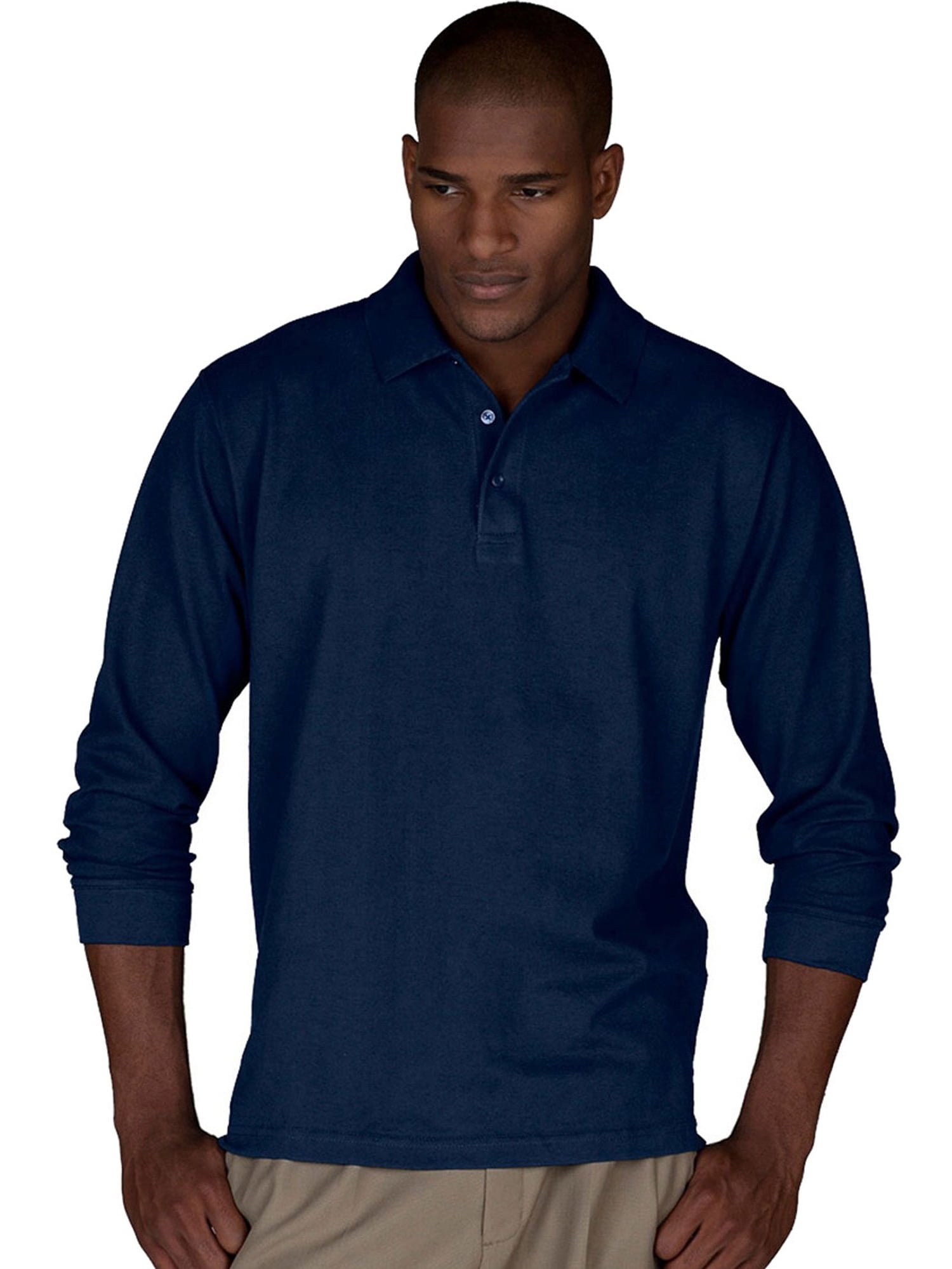 Big and Tall Long Sleeve Polo Beautiful Ed Garments Men S Big and Tall Long Sleeve Wrinkle Resistant Polo Shirt