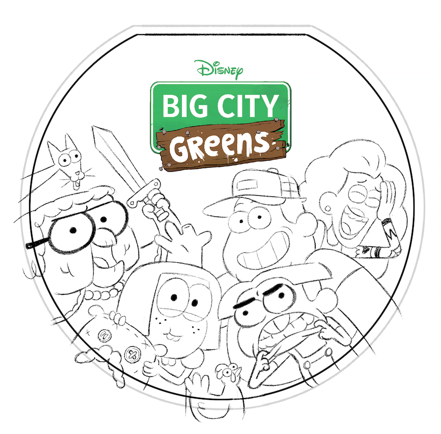 Big City Greens Coloring Pages Best Of Big City Greens Coloring Pages Printable