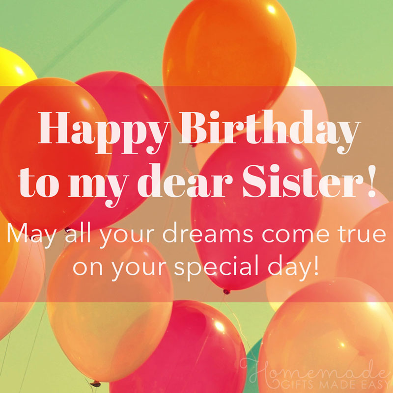 Birthday Greetings to My Sister Luxury 160 Fun &amp; thoughtful Birthday Wishes for Sisters