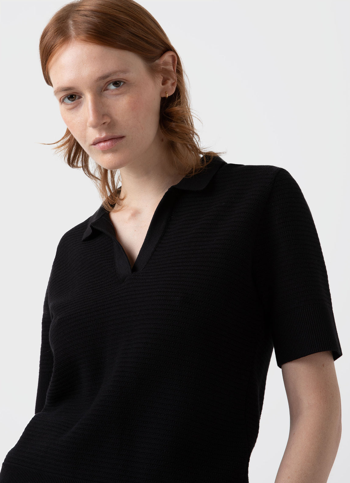 Black Knit Polo Inspirational Women S Archive Knit Polo In Black