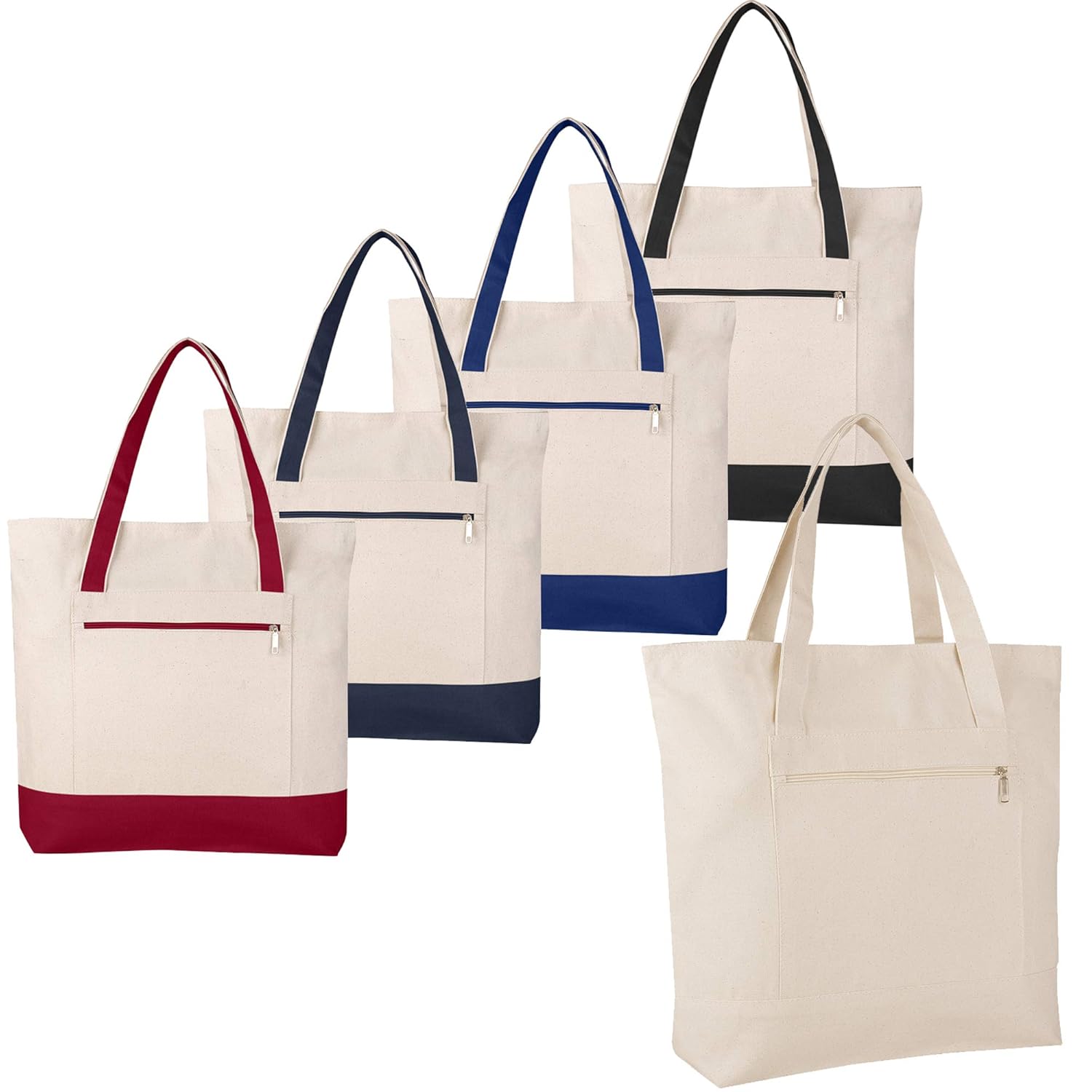 Bulk tote Bags Best Of Pack Of 12 Heavy Duty Canvas tote Bags Bulk Bags Reusable Grocery