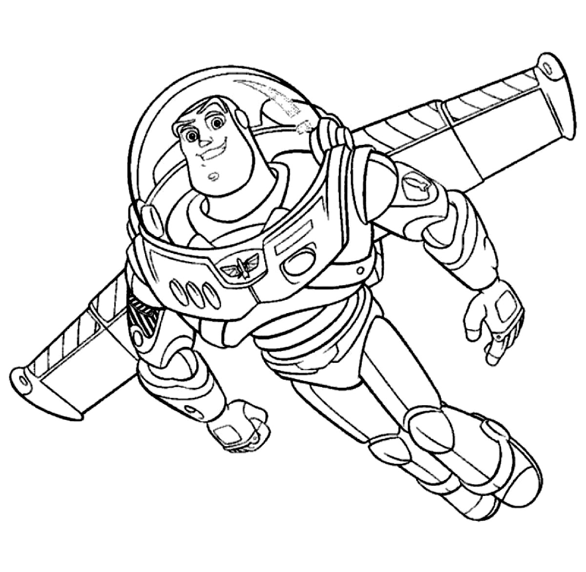 Buzz Lightyear Coloring Beautiful Free Printable Buzz Lightyear Coloring Pages for Kids