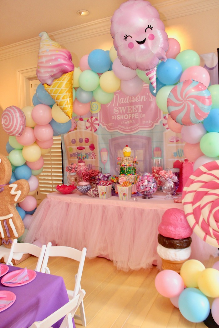 Candy themed Party Beautiful Kara S Party Ideas Candyland Birthday Party