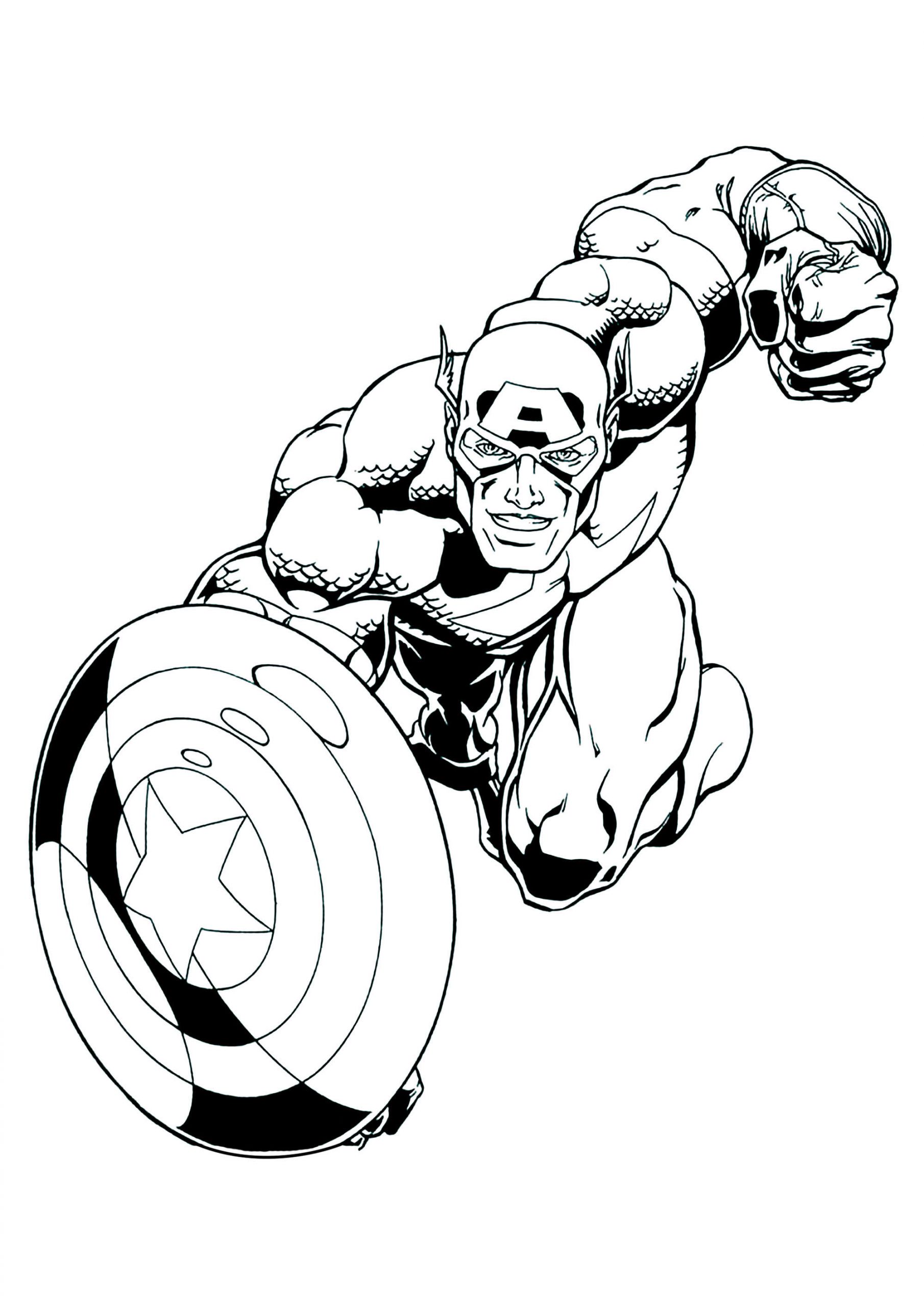 Captain America Coloring Sheet Elegant Captain America Captain America Coloring Pages for Kids