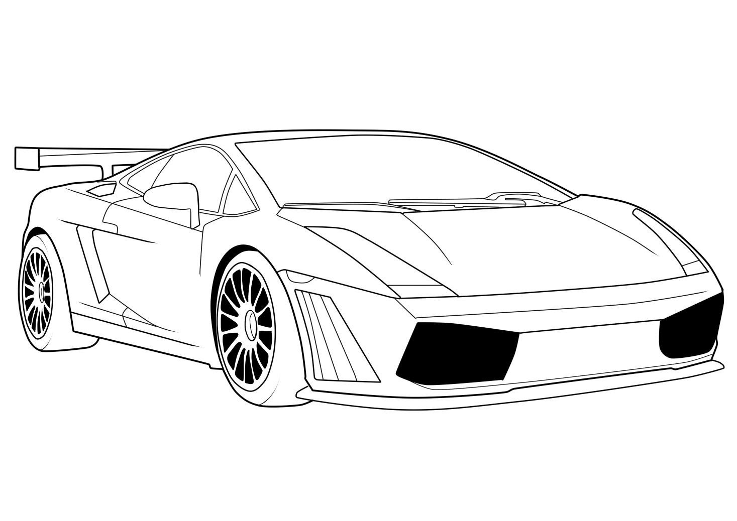 Car Coloring Page Printable Luxury Free Printable Lamborghini Coloring Pages for Kids