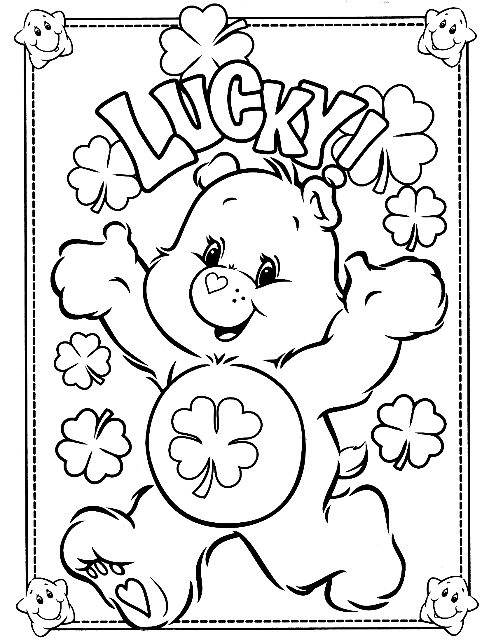 Care Bear Coloring Pages Inspirational Free Printable Care Bear Coloring Pages for Kids