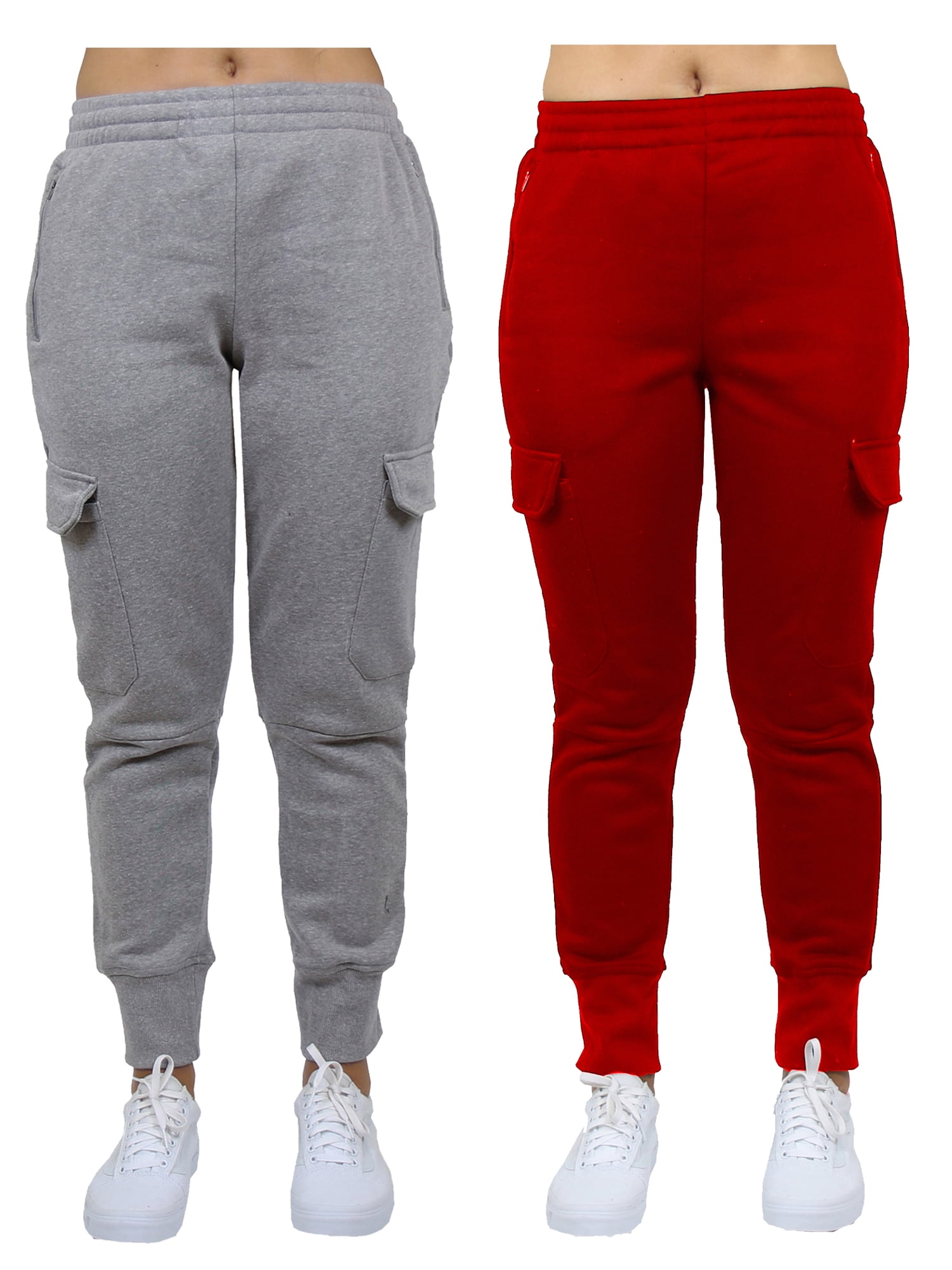 Cargo Sweatpants Women Inspirational Gbh Women S 2 Pack Fleece Lined Loose Fit Cargo Jogger Sweatpants S Xl