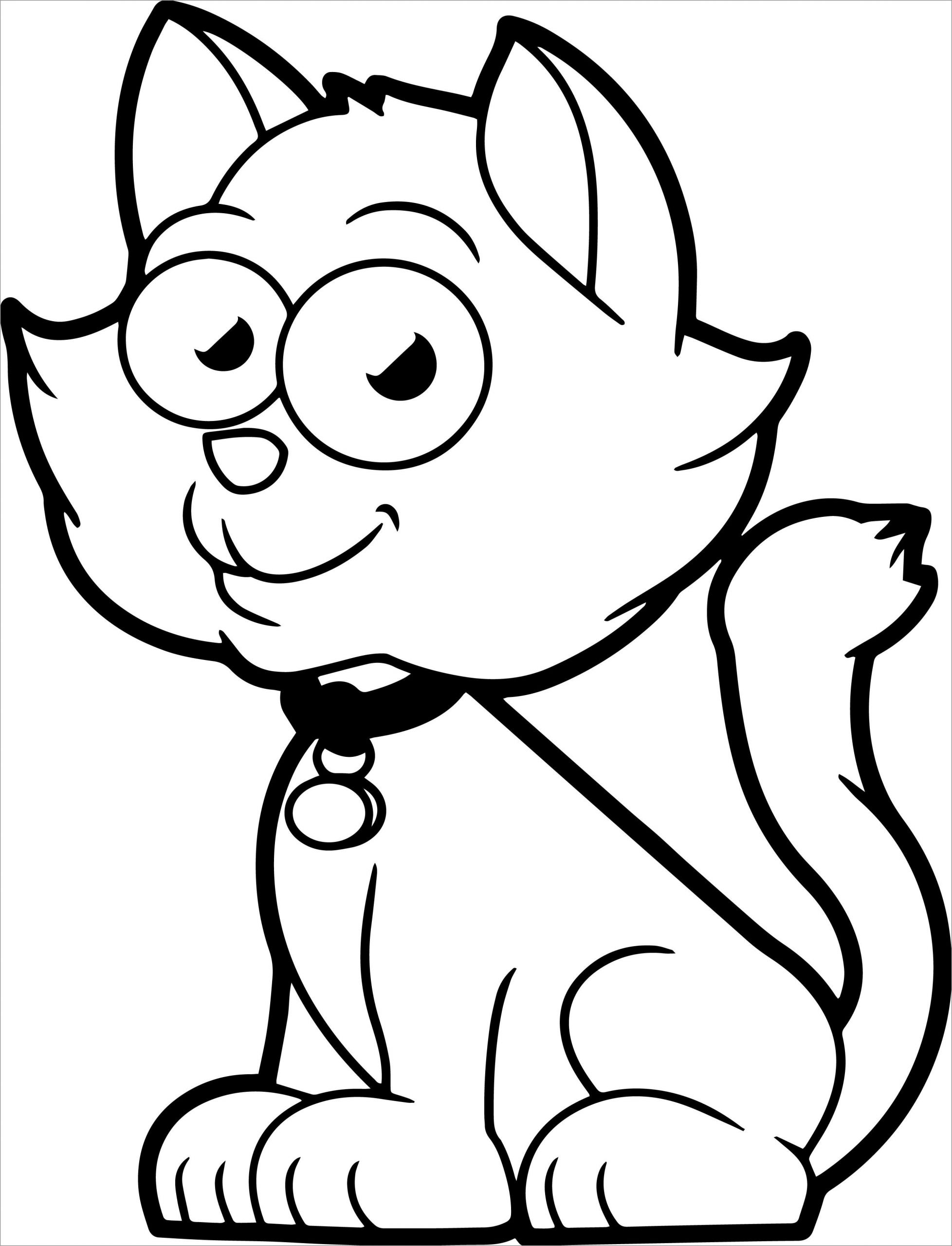 Cat Cartoon Coloring Pages Unique Cat Coloring Pages Coloringbay