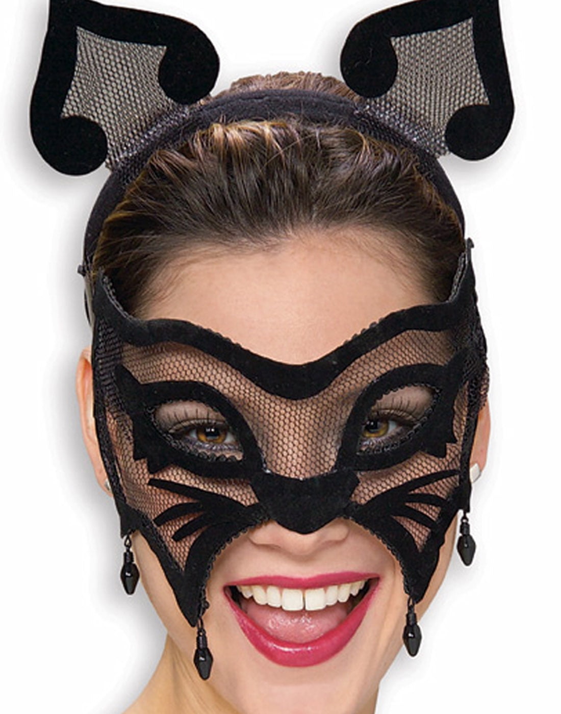 Cat Mask Costume Awesome Womens Halloween Black Cat Masquerade Eye Costume Mask Adult Walmart